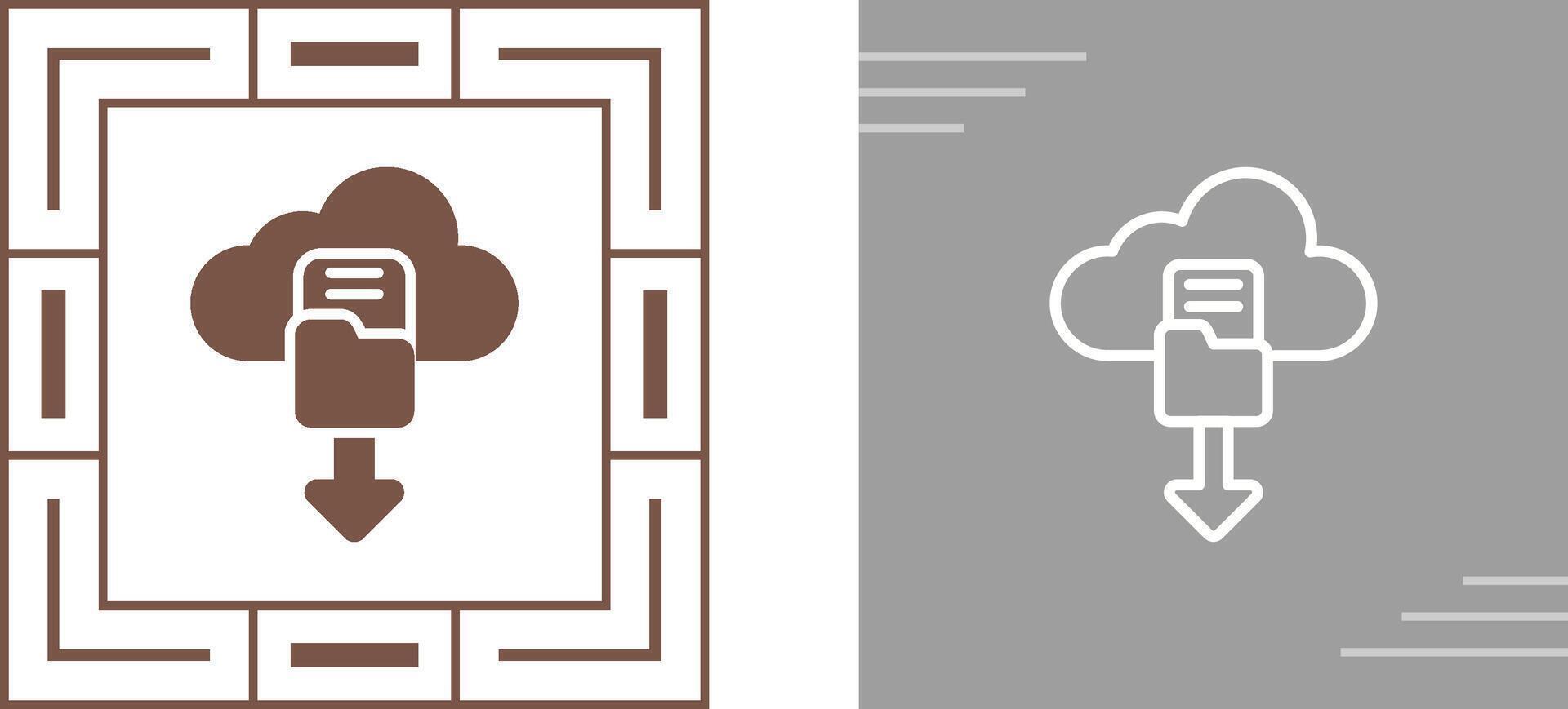 Cloud Security Auditing Vector Icon