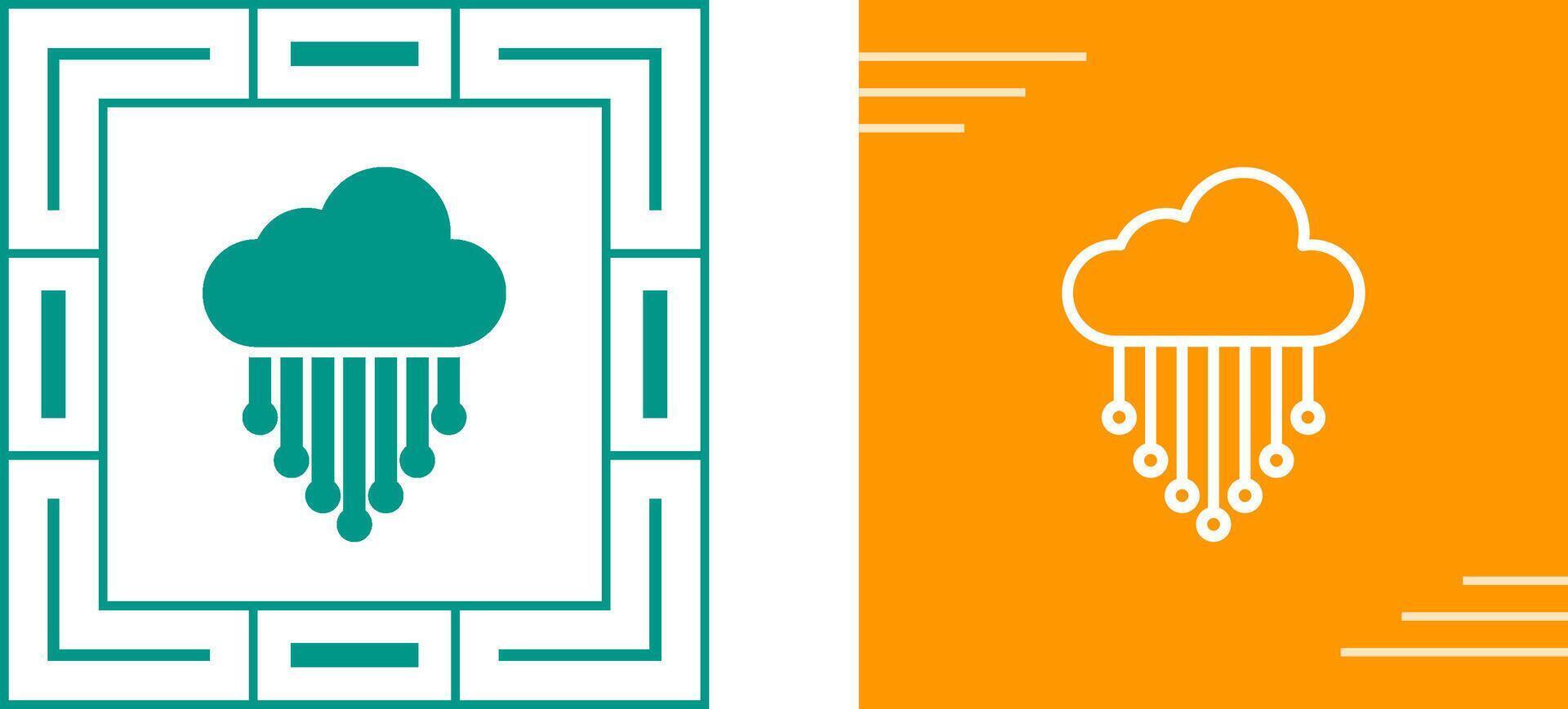 Cloud Integration Vector Icon