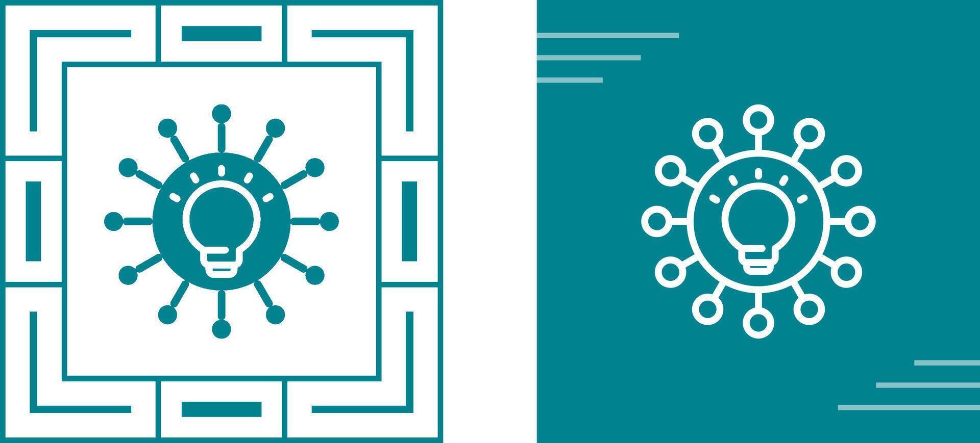 Mind Map Vector Icon
