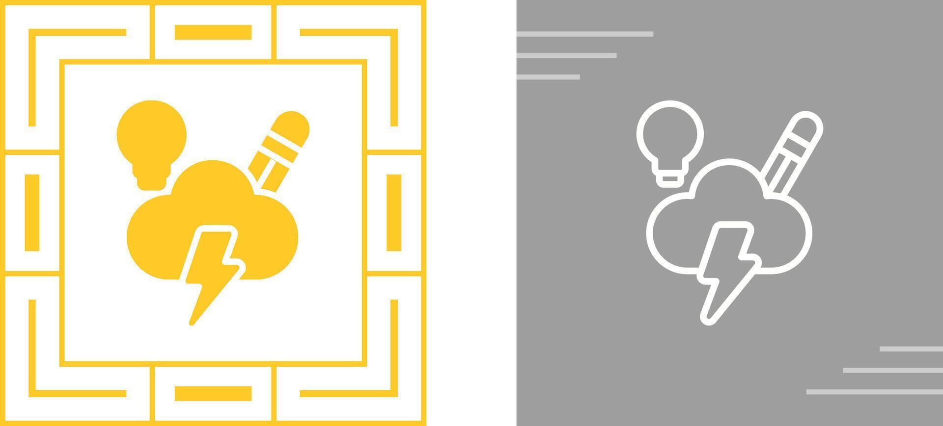Brainstorming Vector Icon