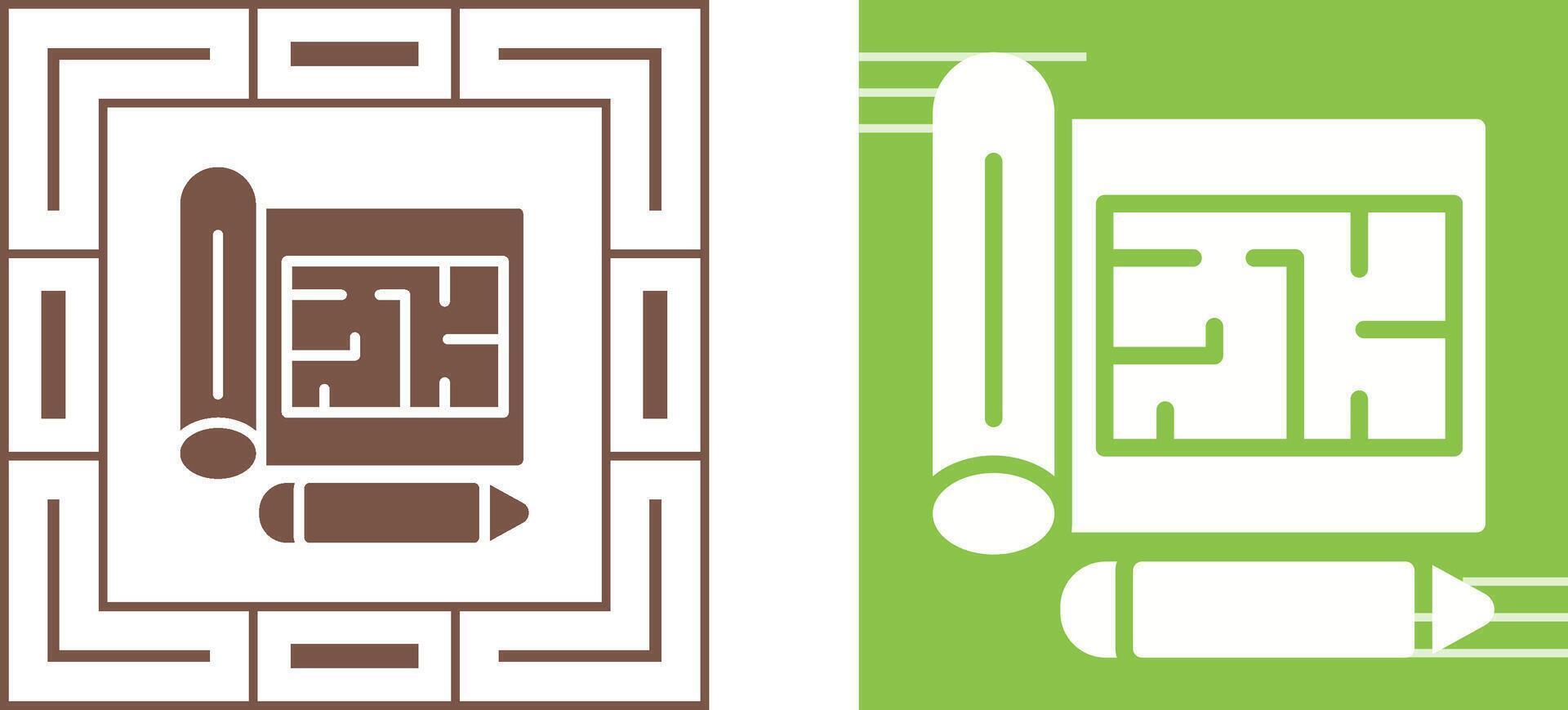 Blueprint Vector Icon