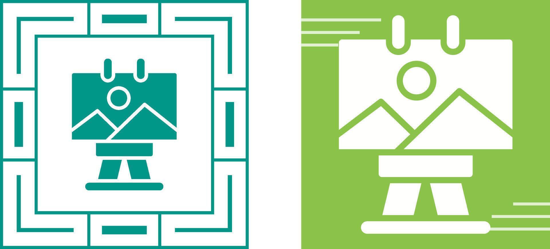 Canvas Vector Icon