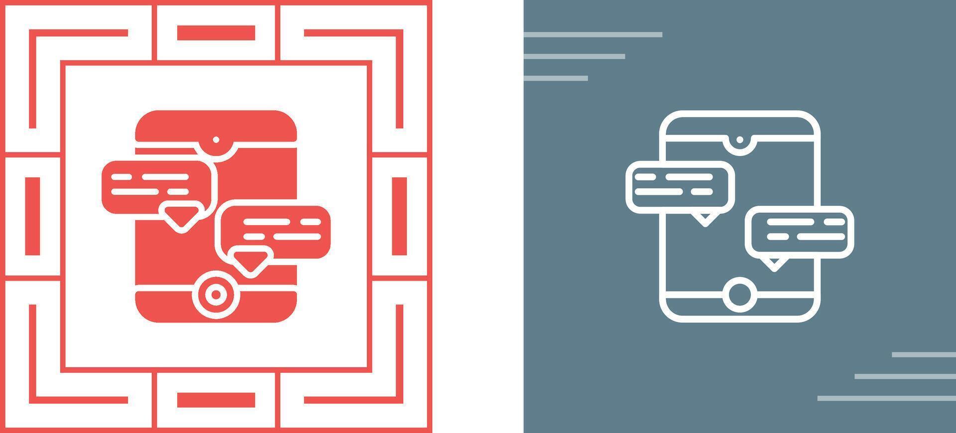 Speech bubble Vector Icon