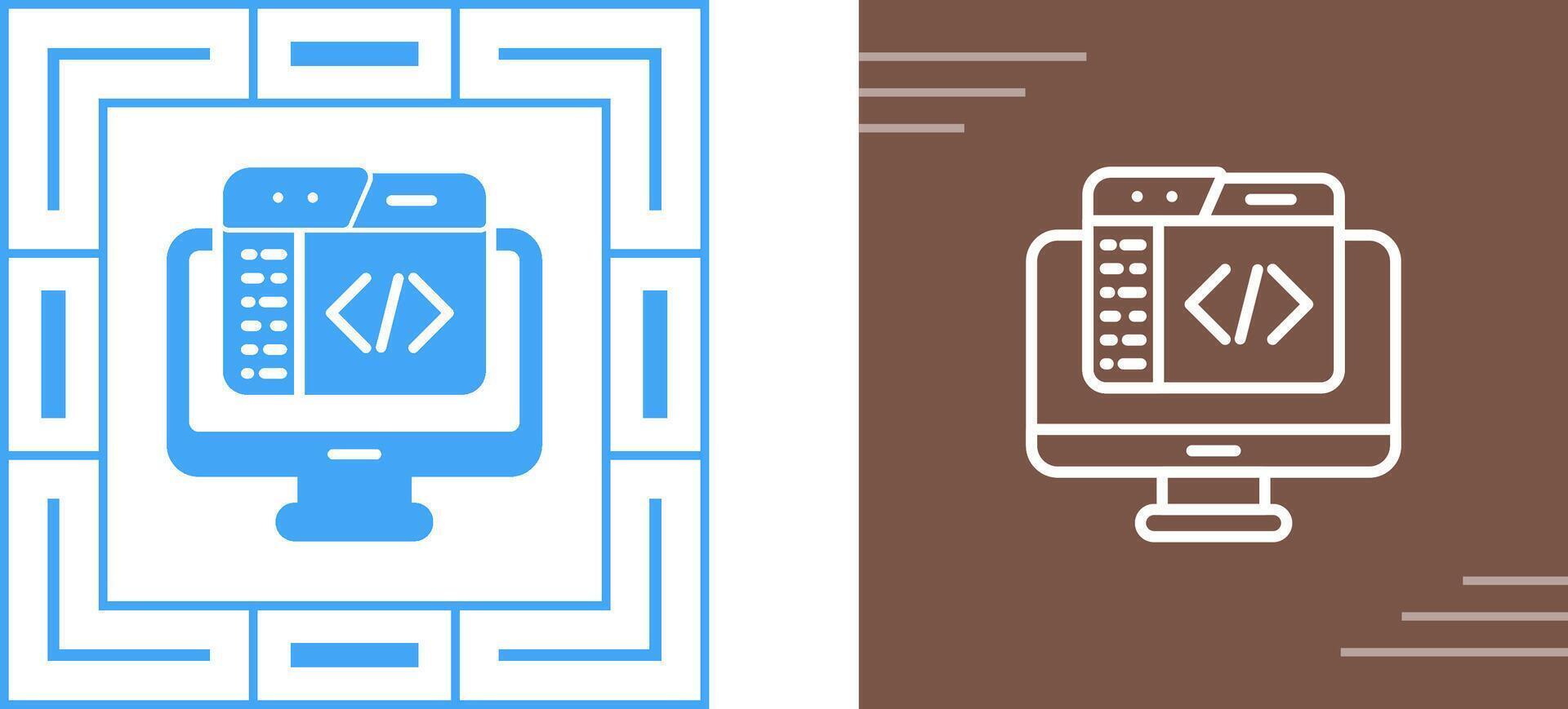 Code Editor Vector Icon