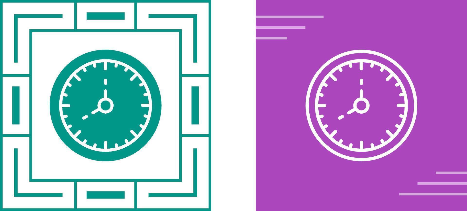 Clock Vector Icon