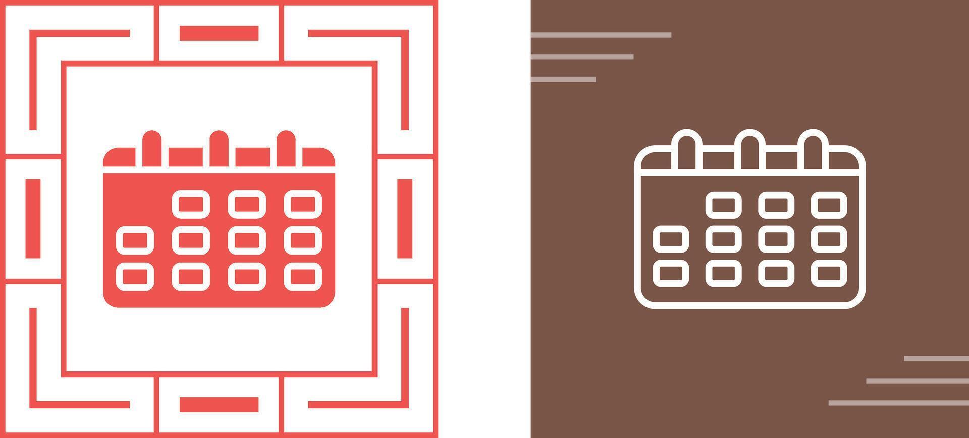 Calendar Vector Icon