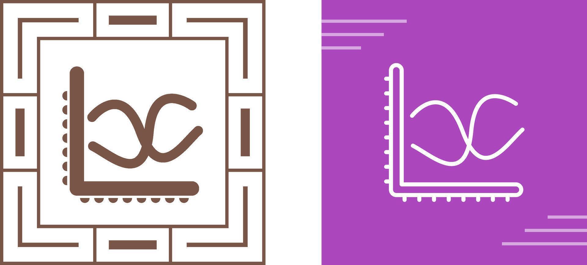 Graph Vector Icon