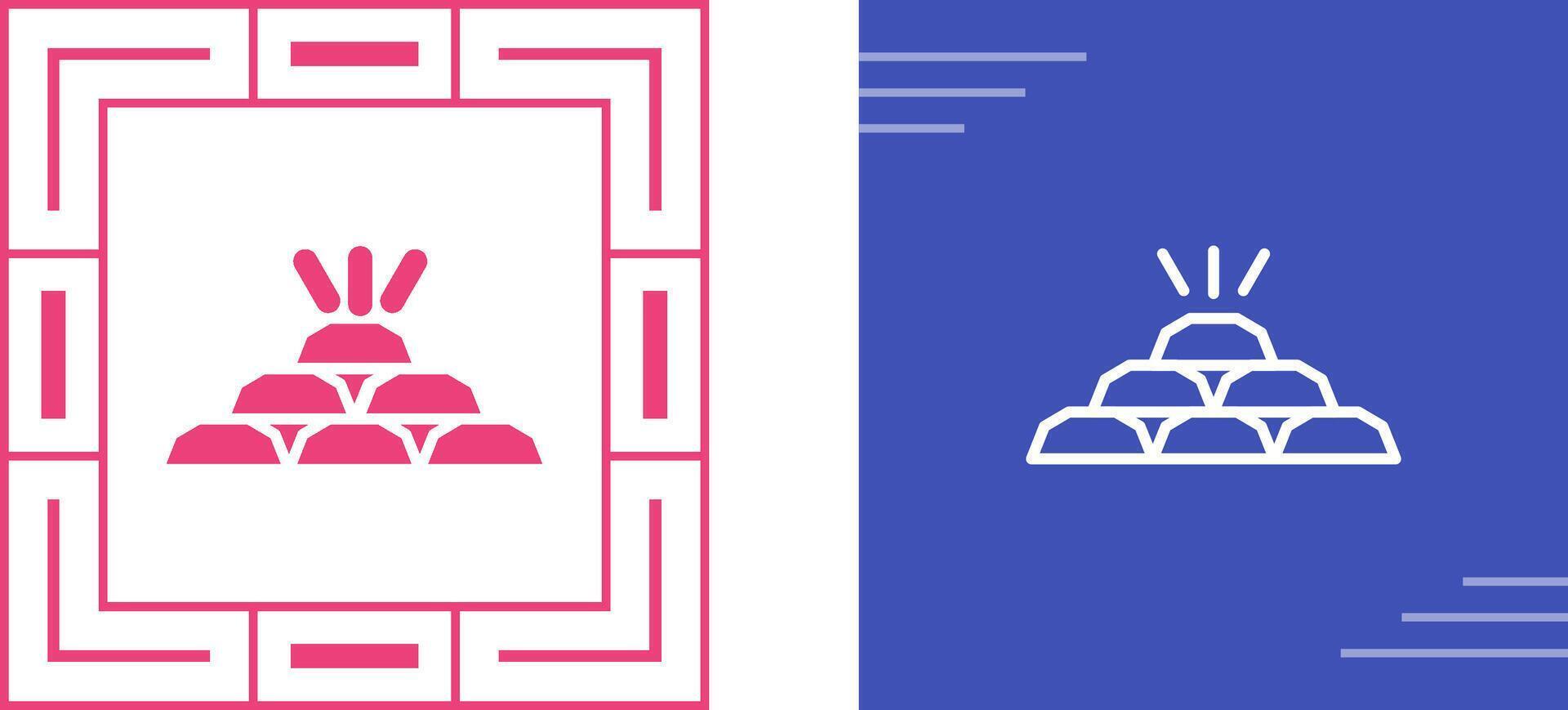 Unique Two Icons Set vector