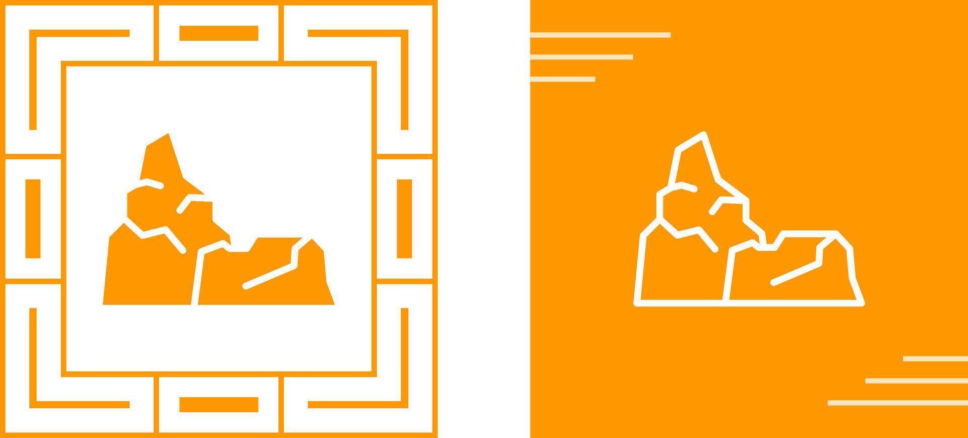 Unique Two Icons Set vector