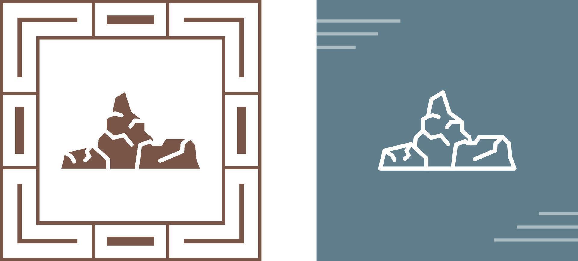 Unique Two Icons Set vector
