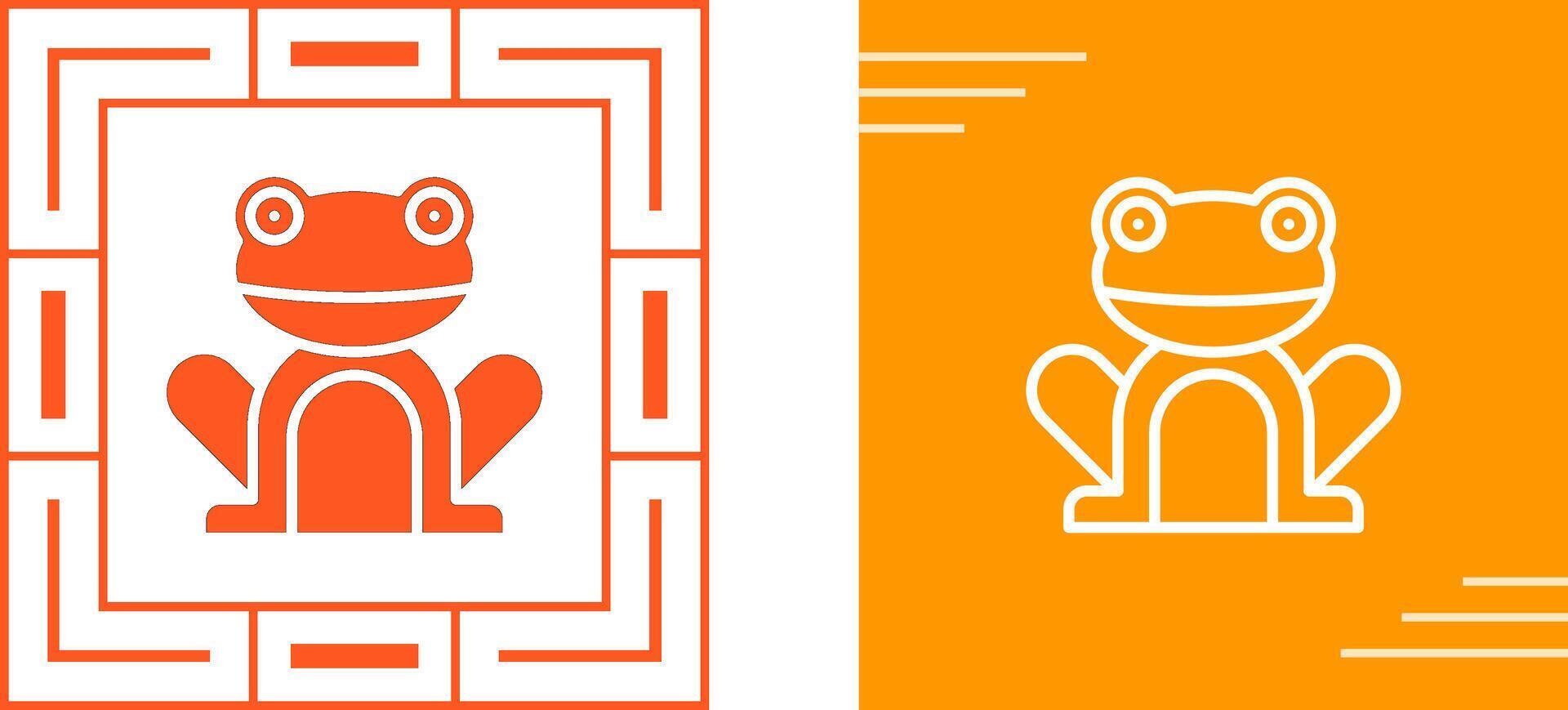 Frog Vector Icon
