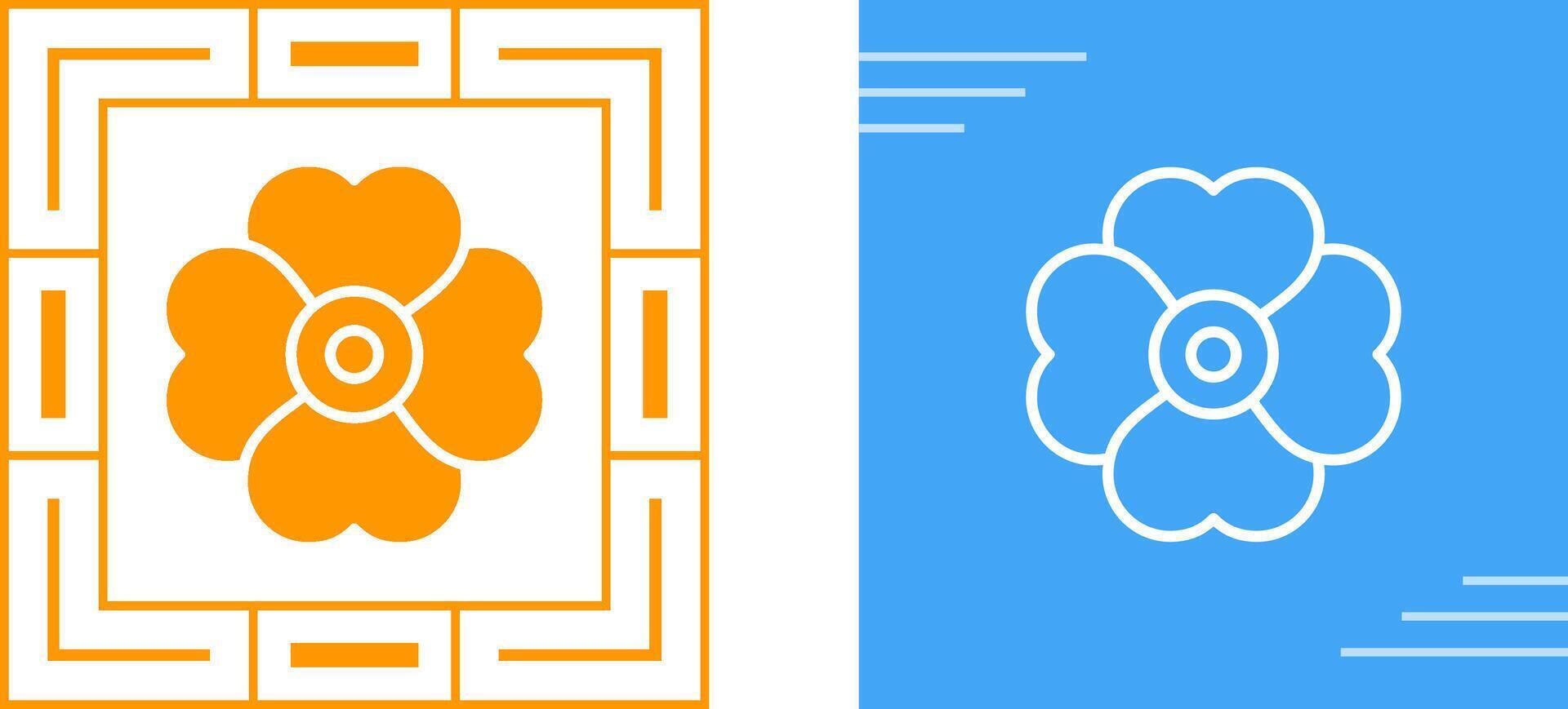 Cherry blossom Vector Icon