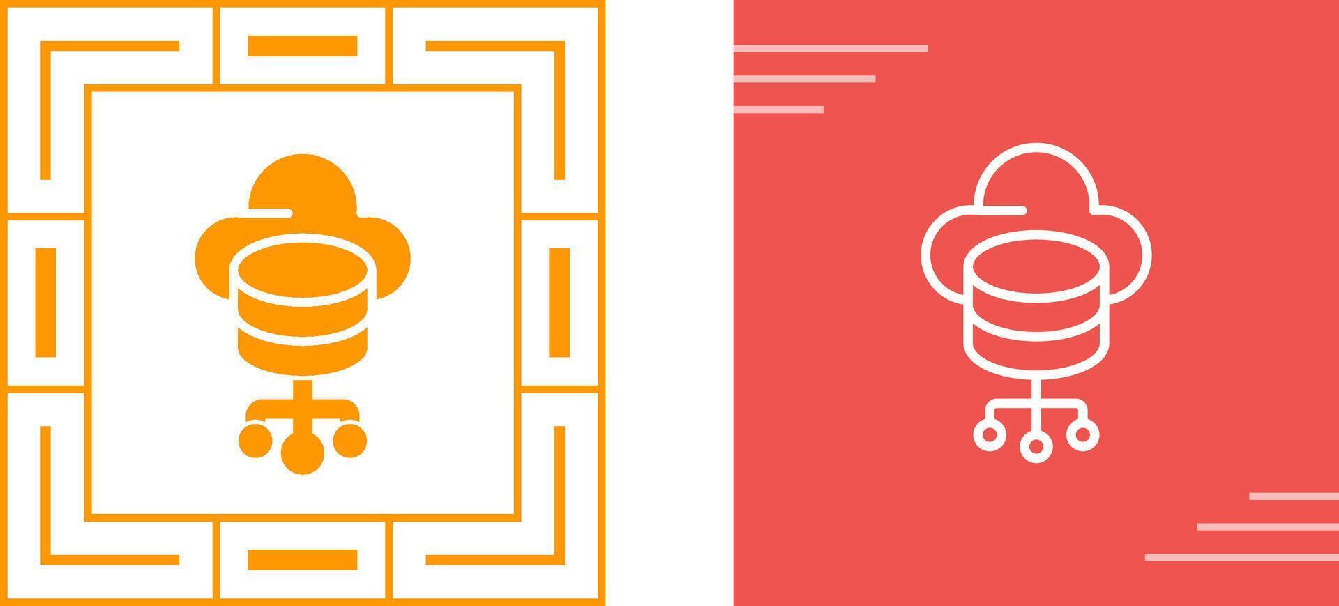 Cloud Storage Vector Icon