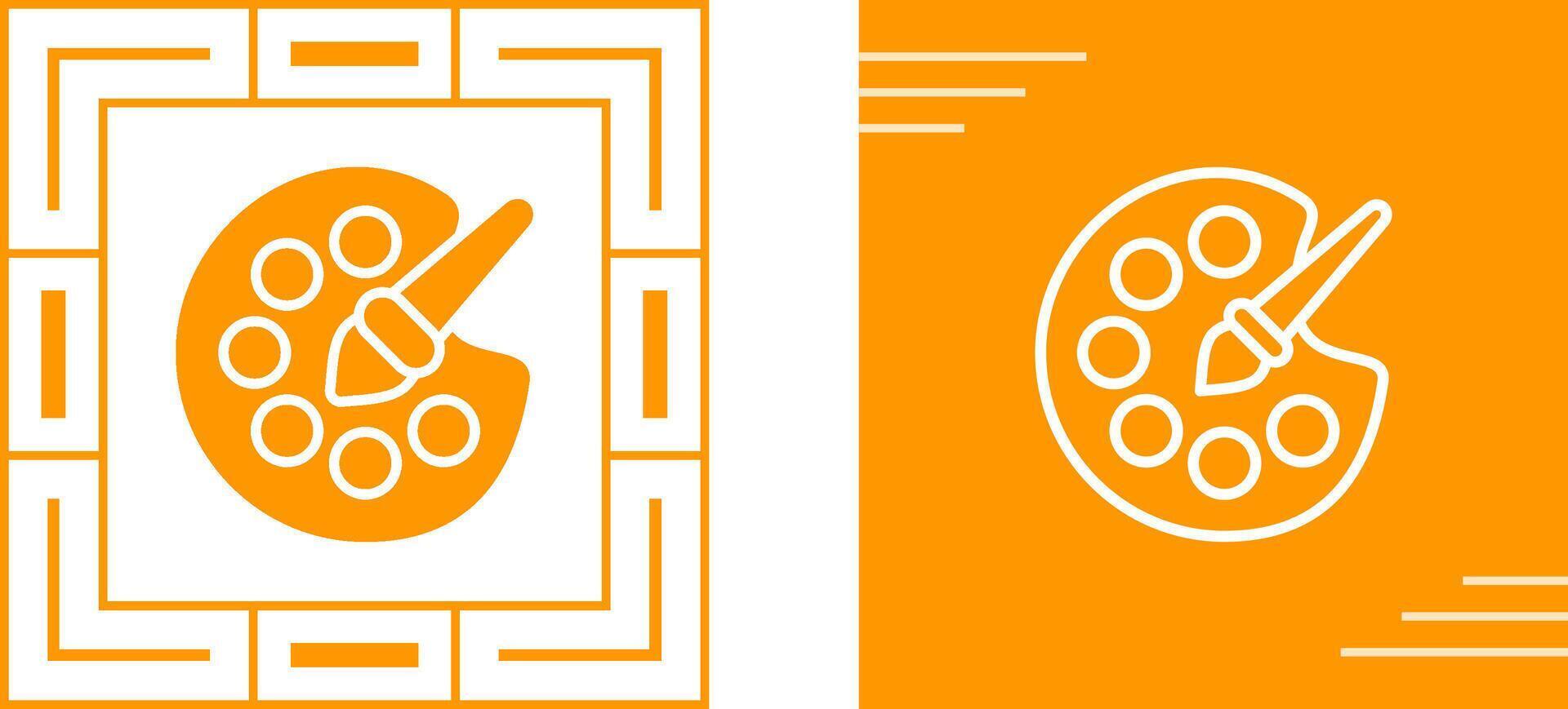 Artist Palette Vector Icon