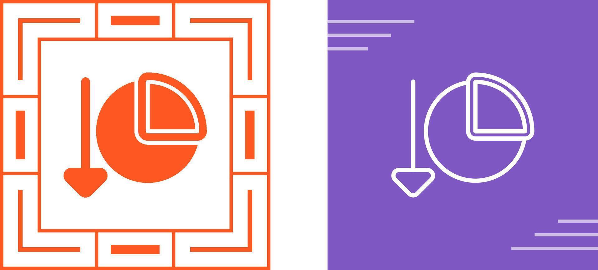 Chart Decreasing Vector Icon