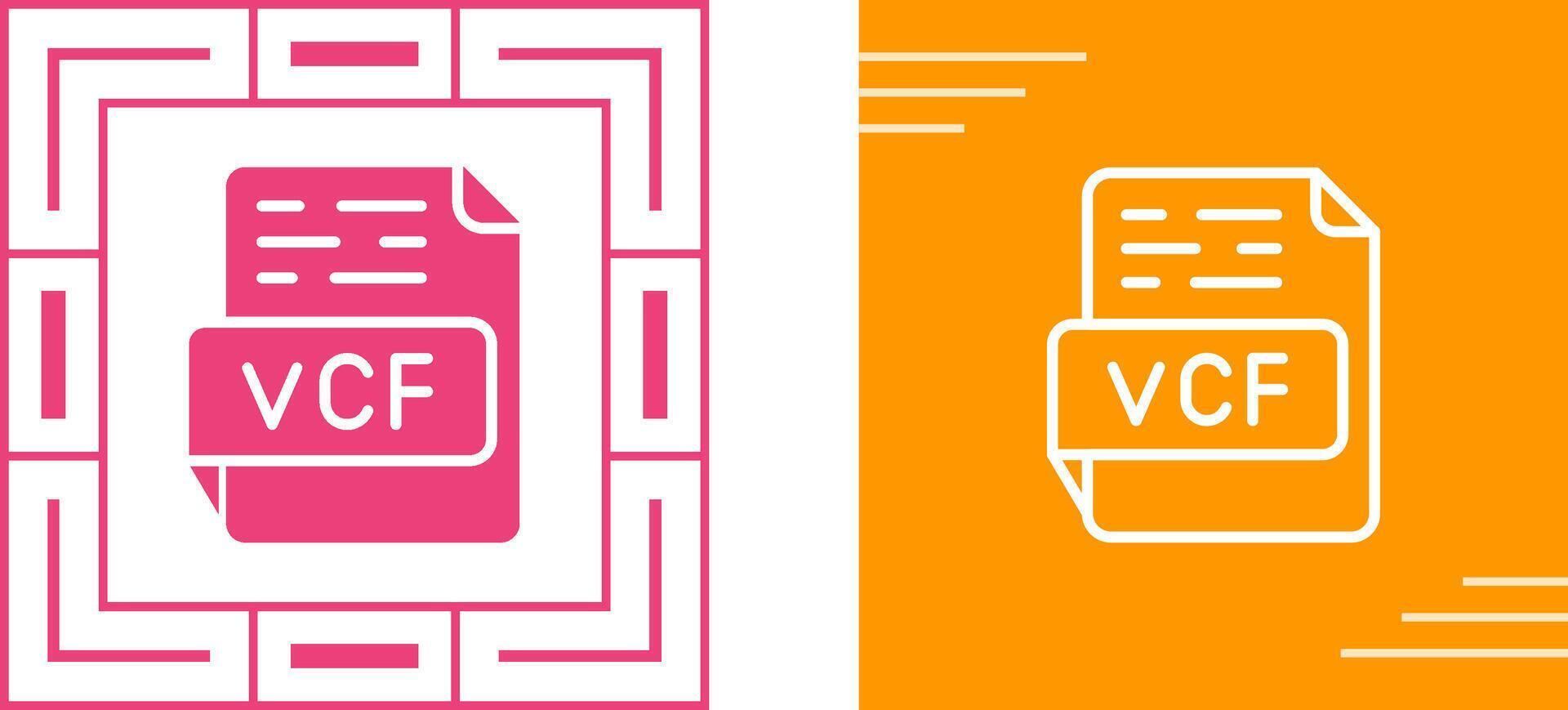 VCF Vector Icon