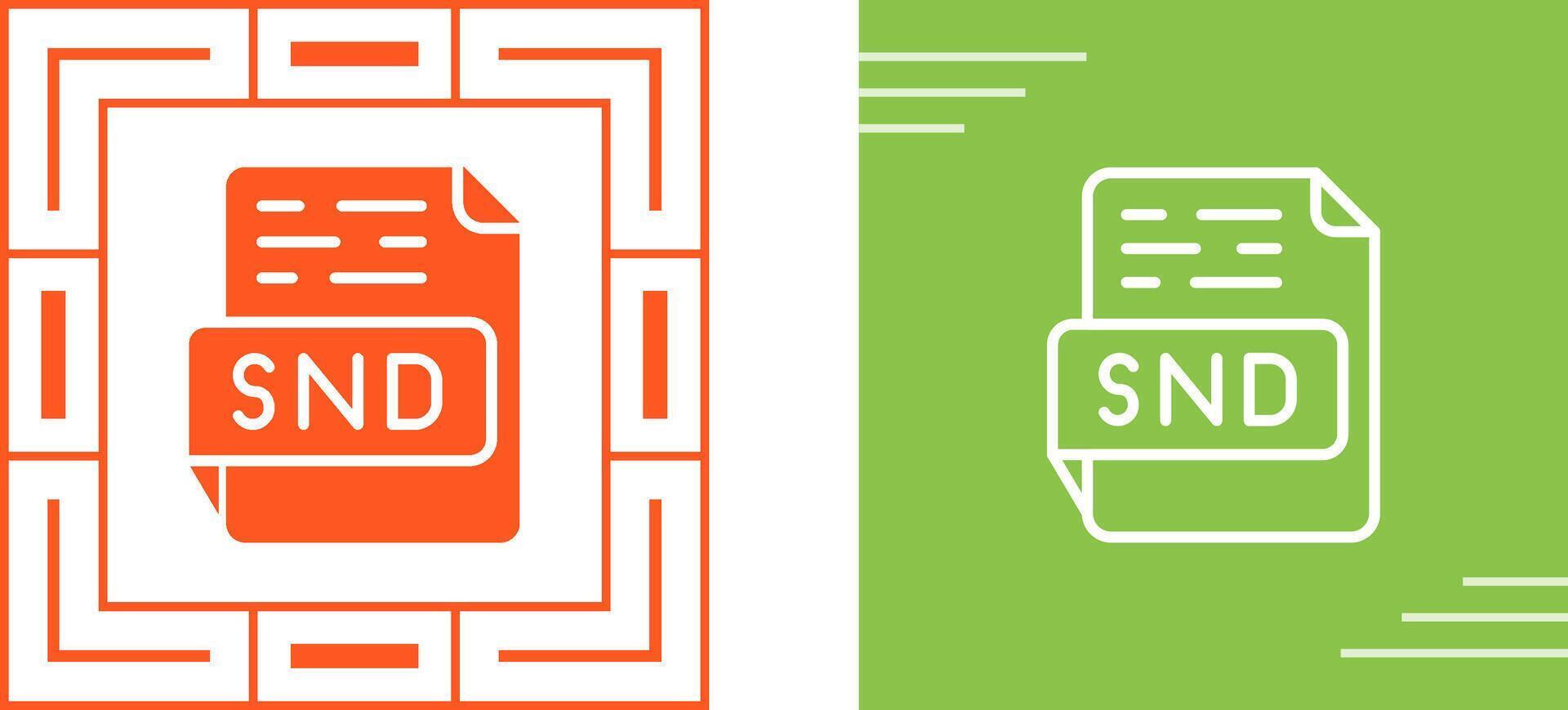 SND Vector Icon