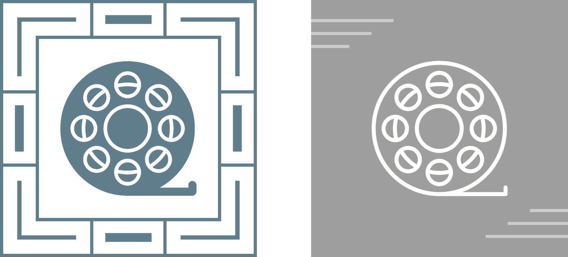 Film Reel Vector Icon