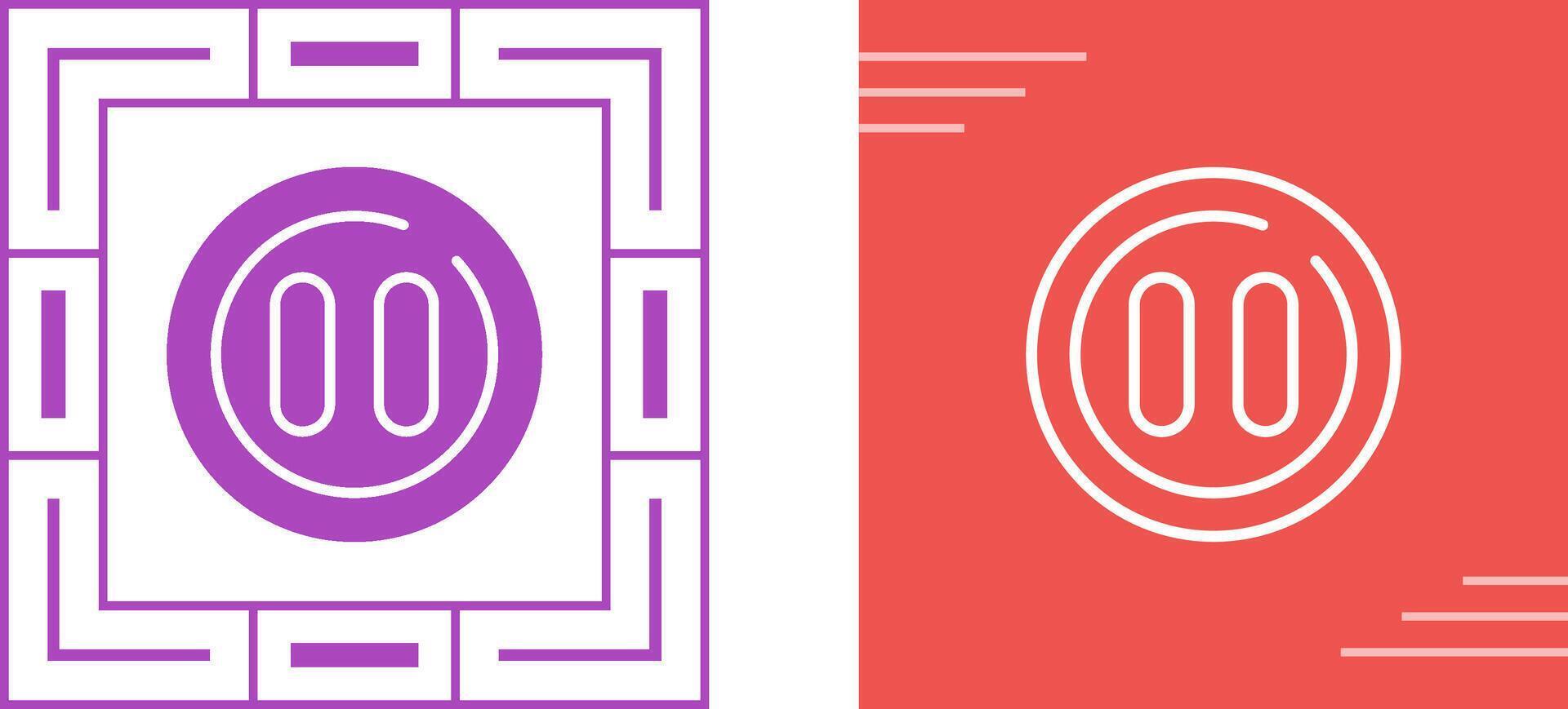 Pause Circle Vector Icon