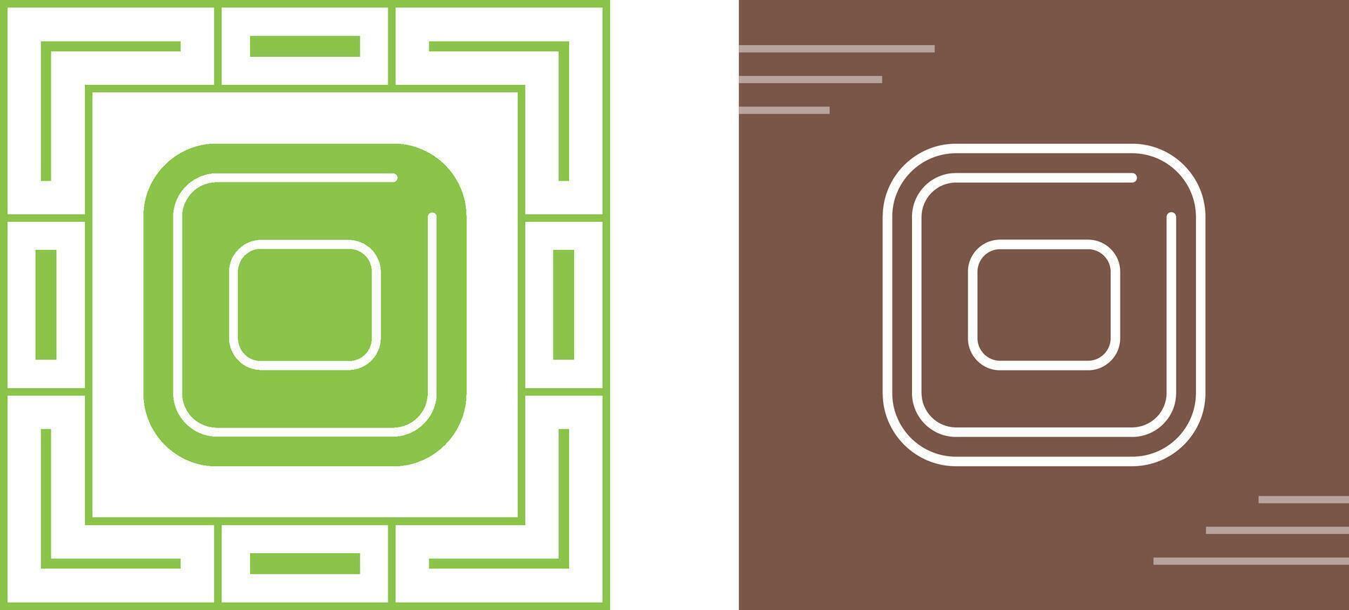 Stop Square Vector Icon