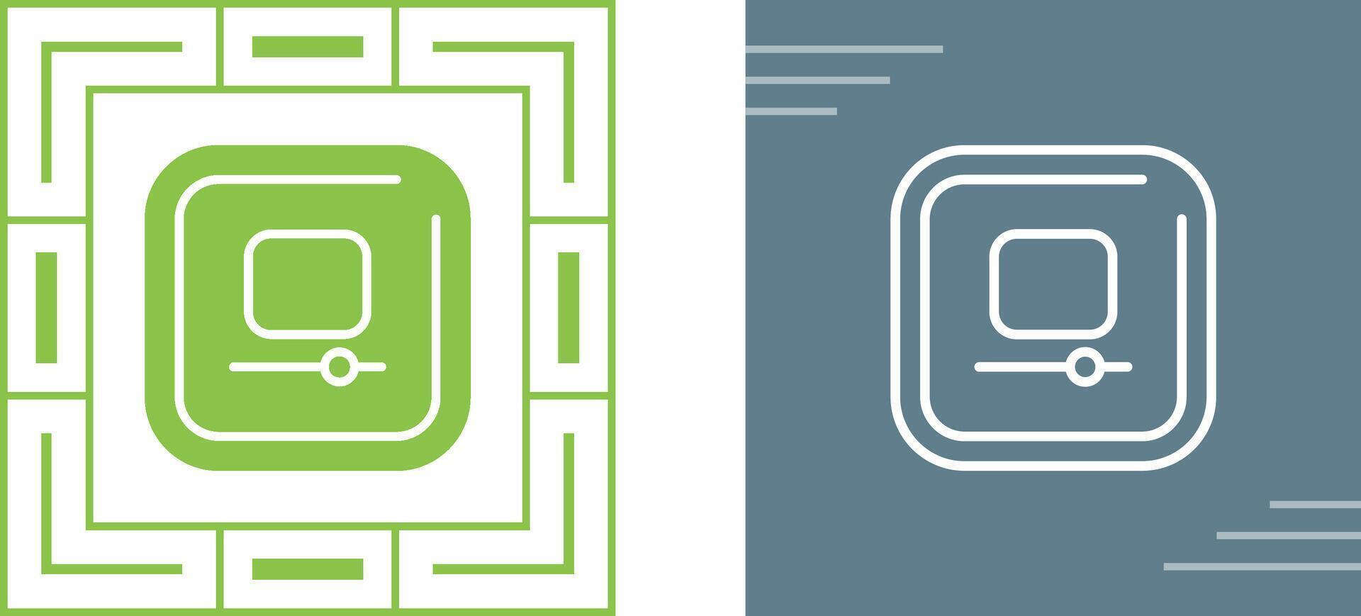 Video Stop Square Vector Icon
