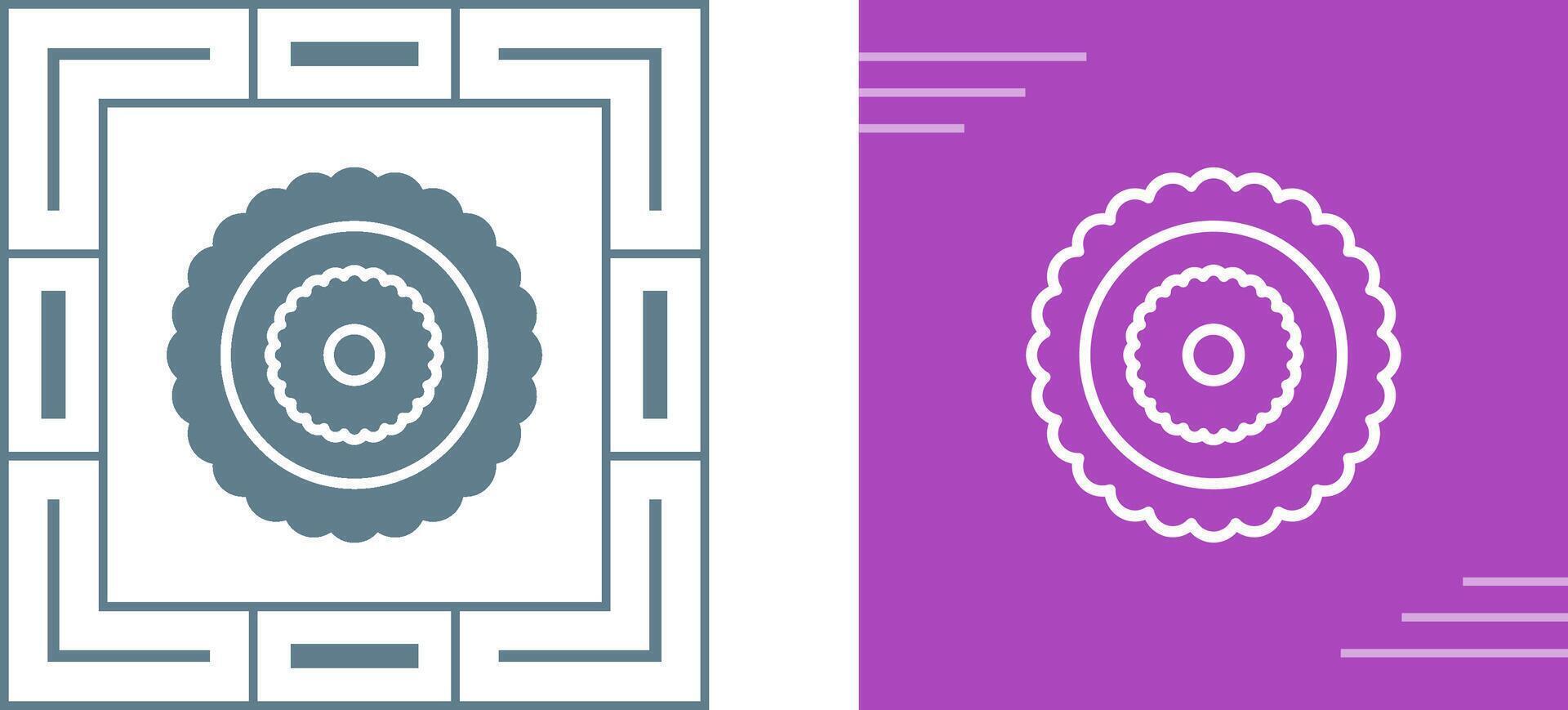 Biscuit Vector Icon