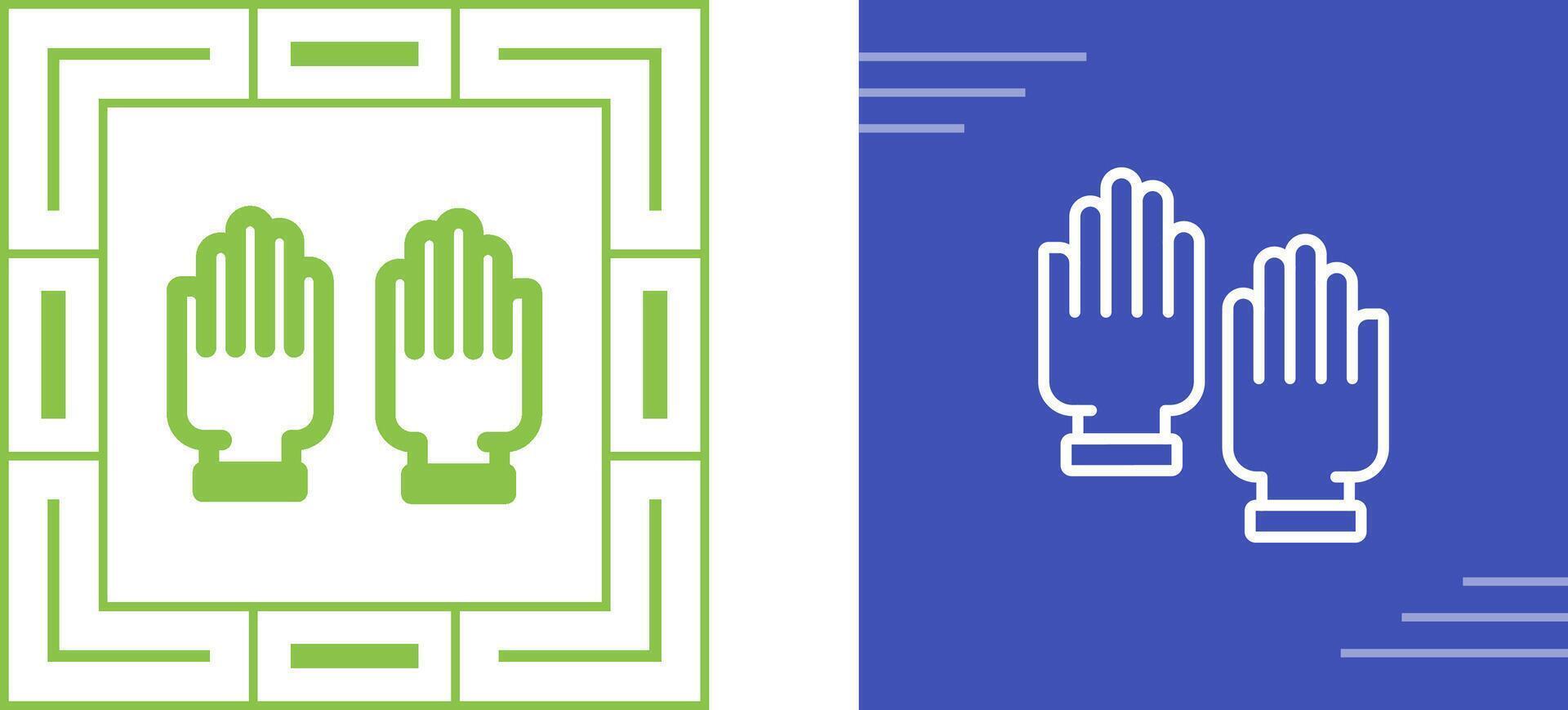 Unique Two Icons Set vector