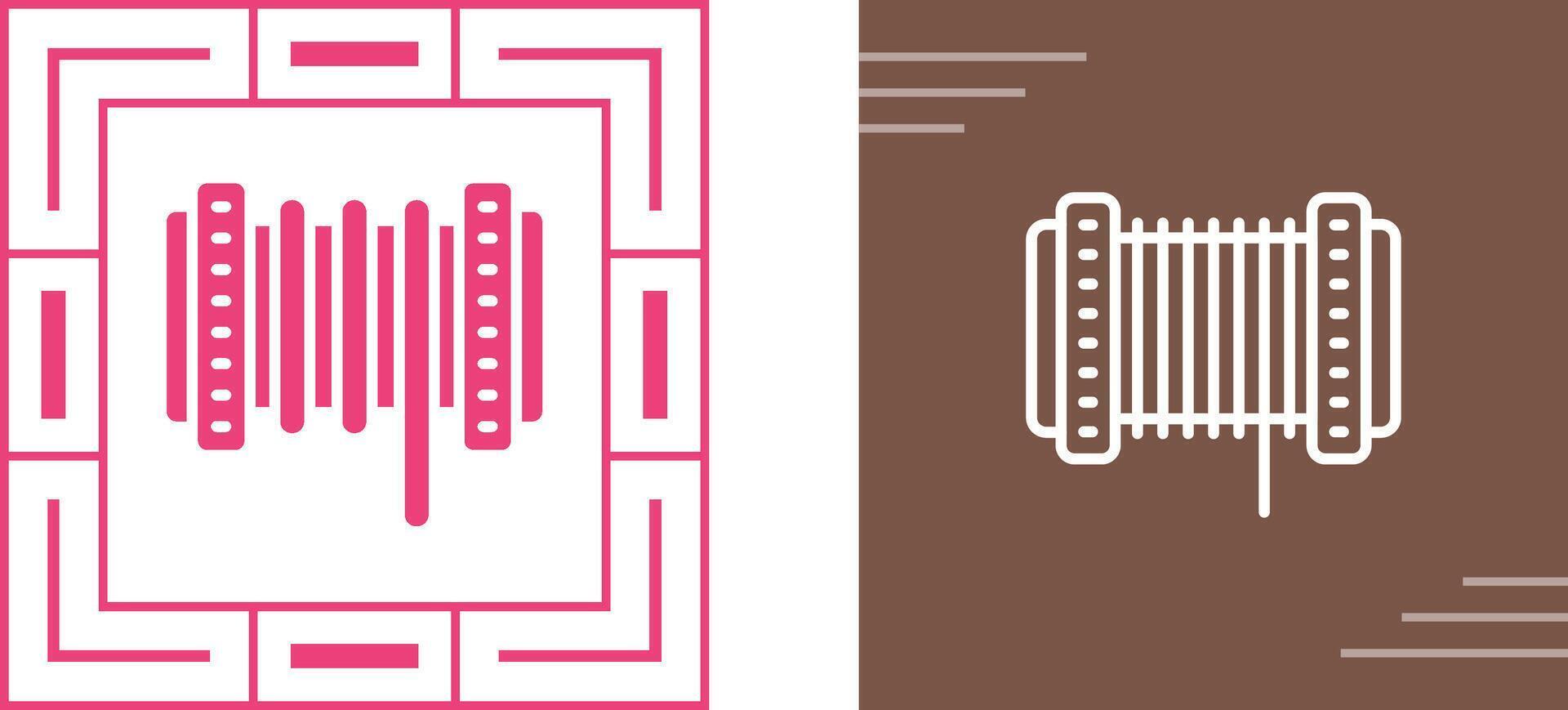 Unique Two Icons Set vector