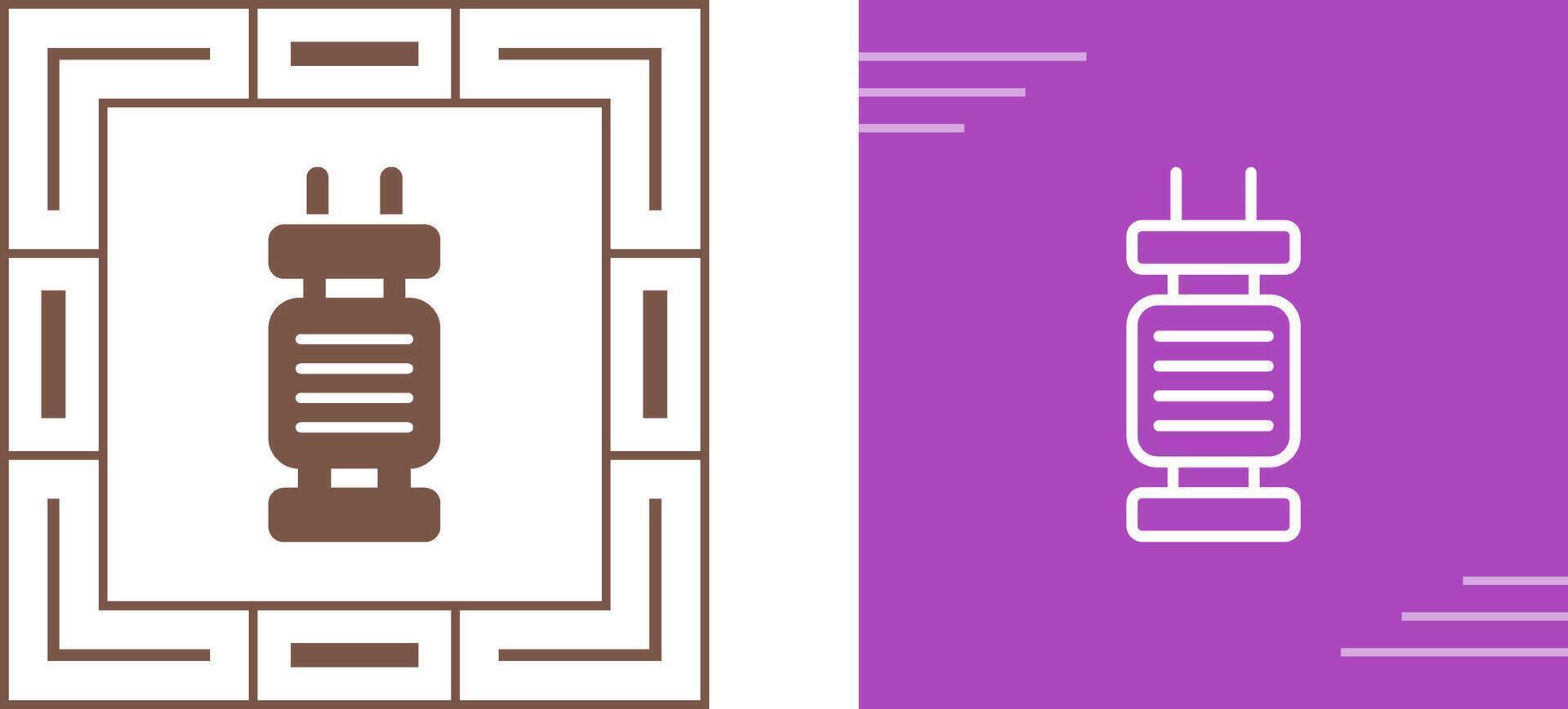 Unique Two Icons Set vector
