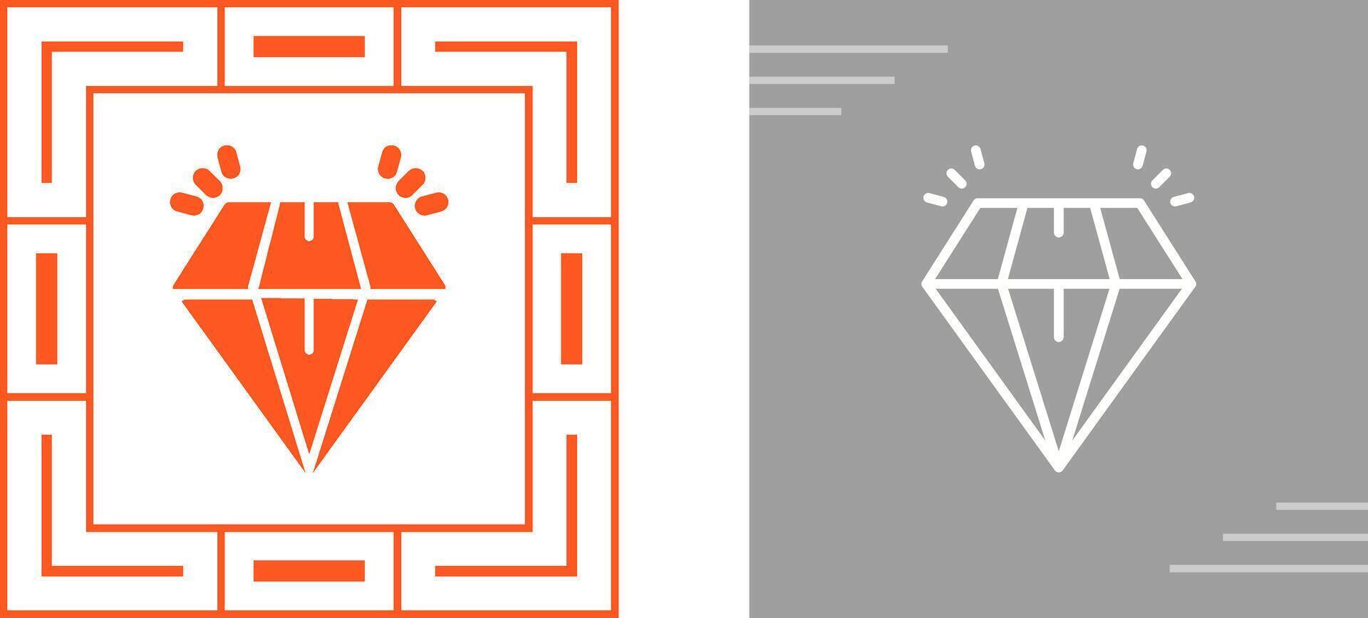 Diamond Vector Icon