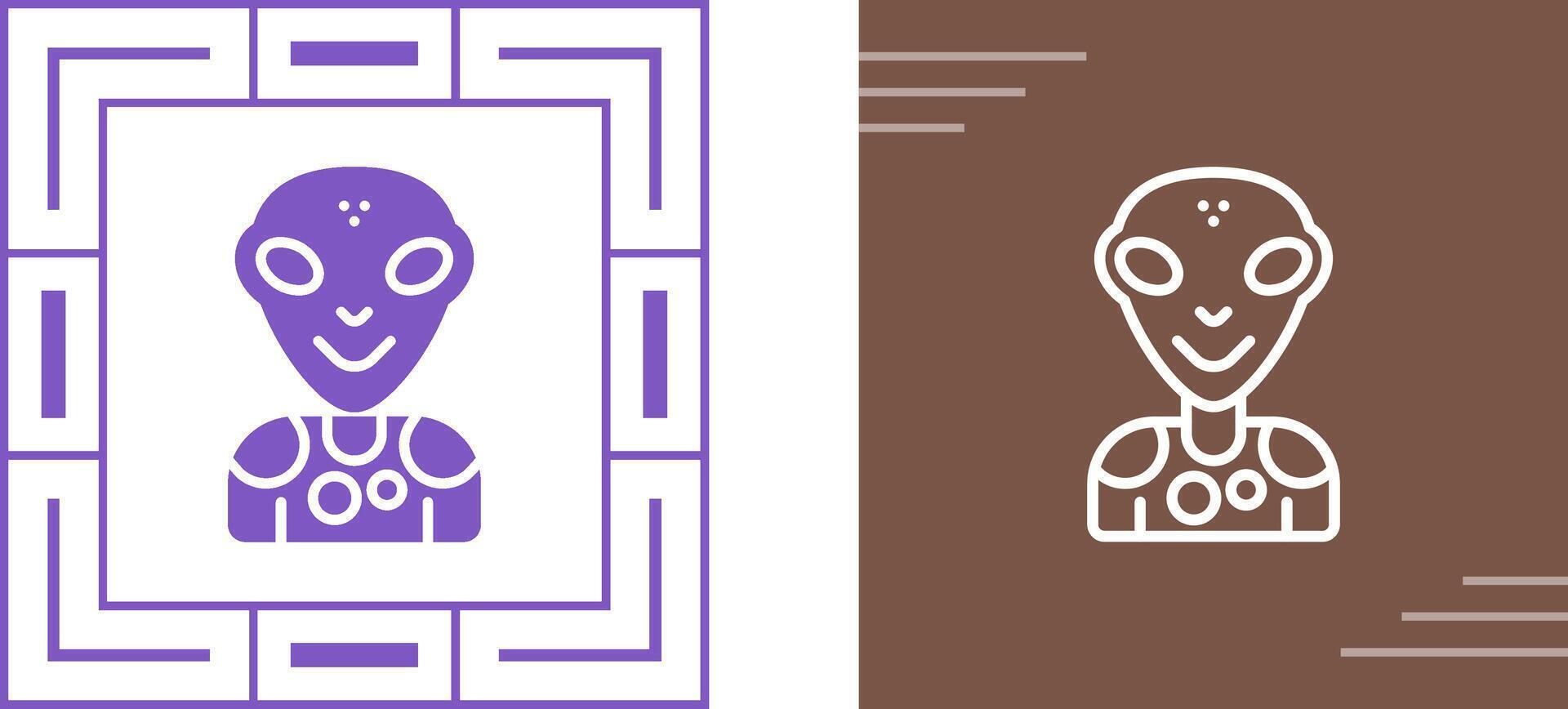 Alien Vector Icon