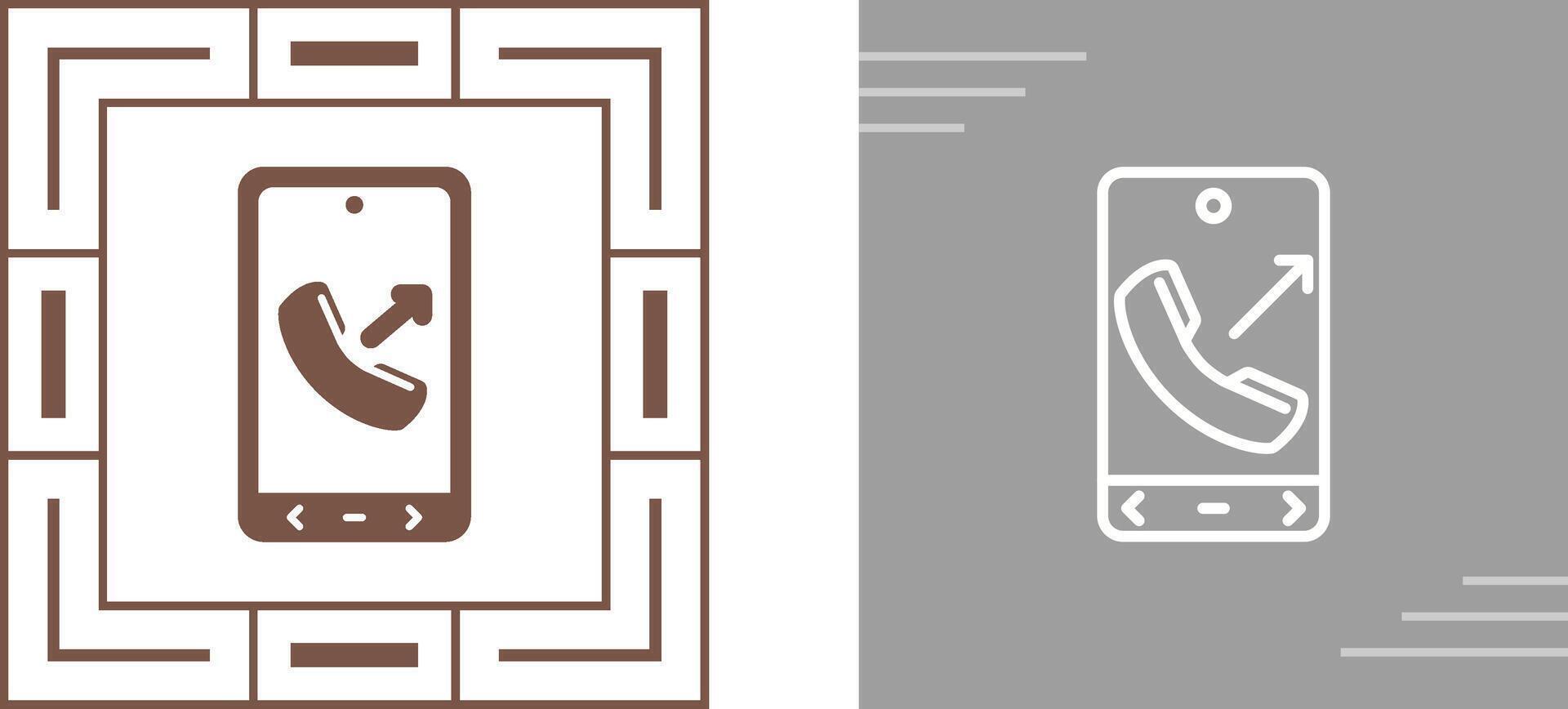 Out Going Call Vector Icon