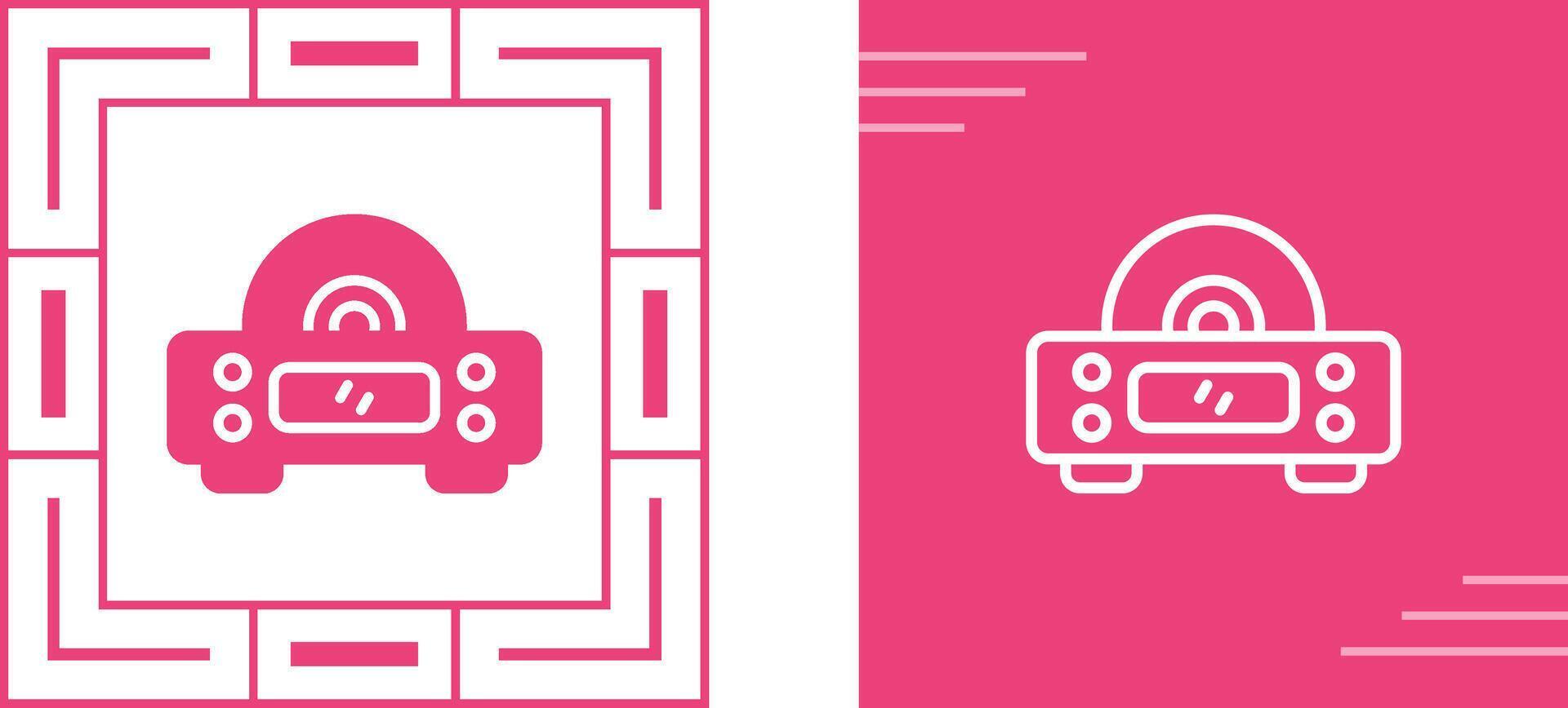 Cd Player Vector Icon
