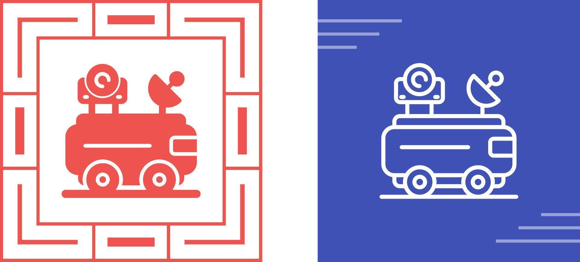 Moon Rover Vector Icon