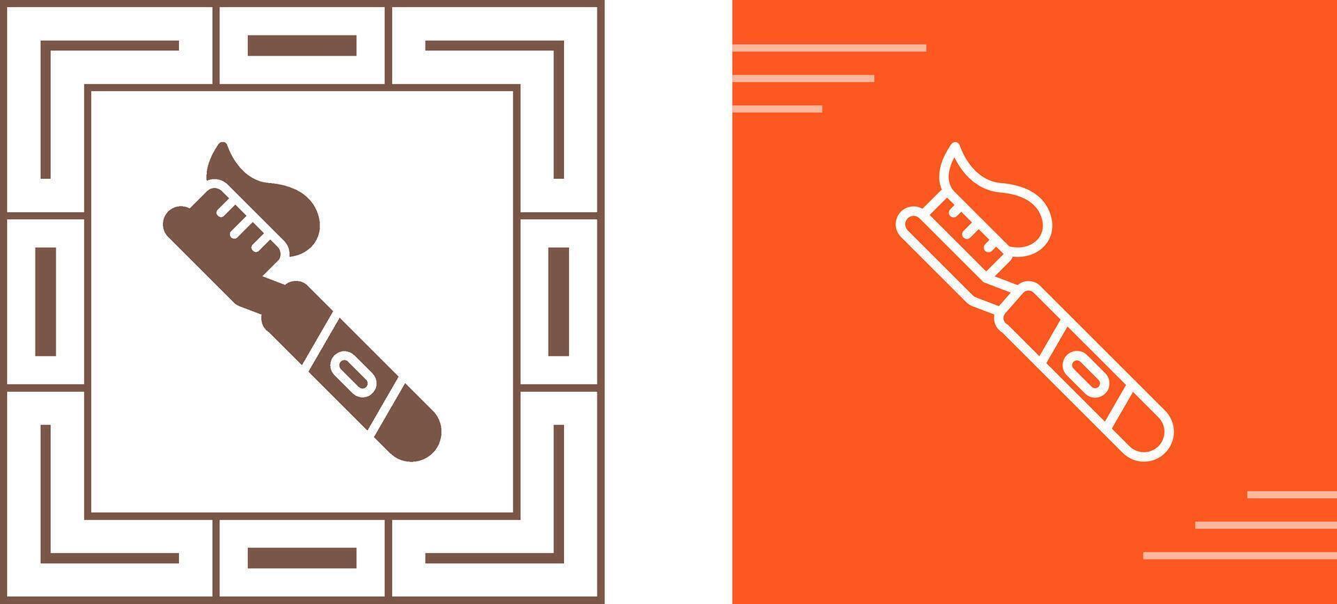 Electric Toothbrush Vector Icon