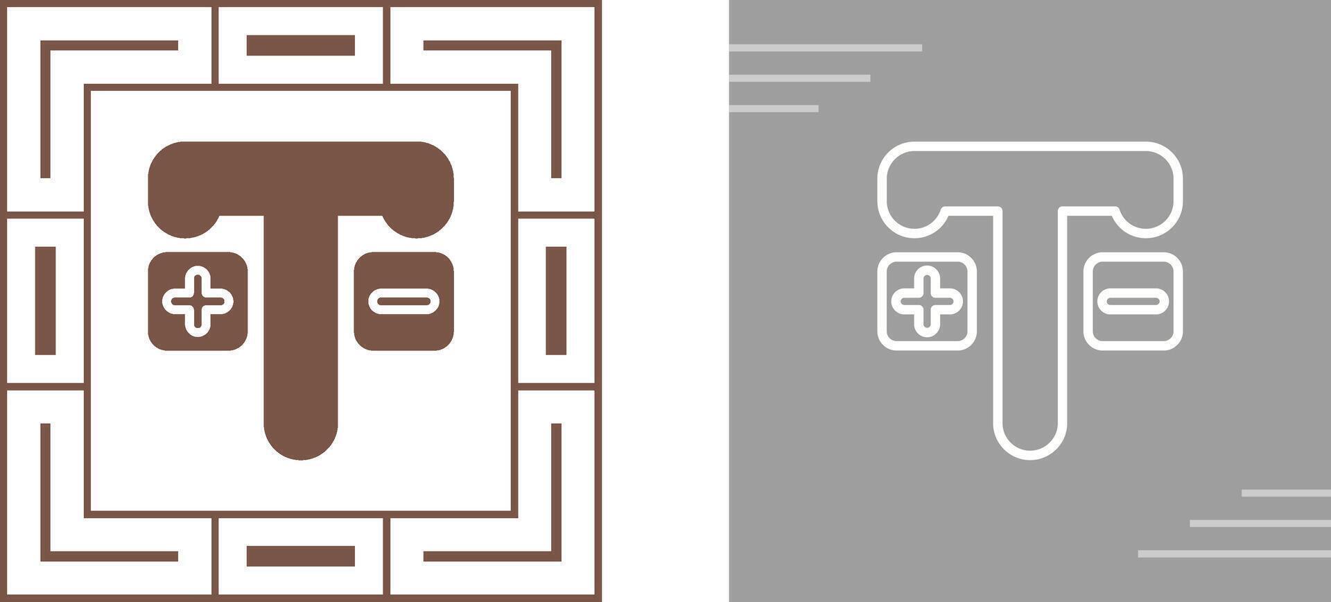 Text Vector Icon