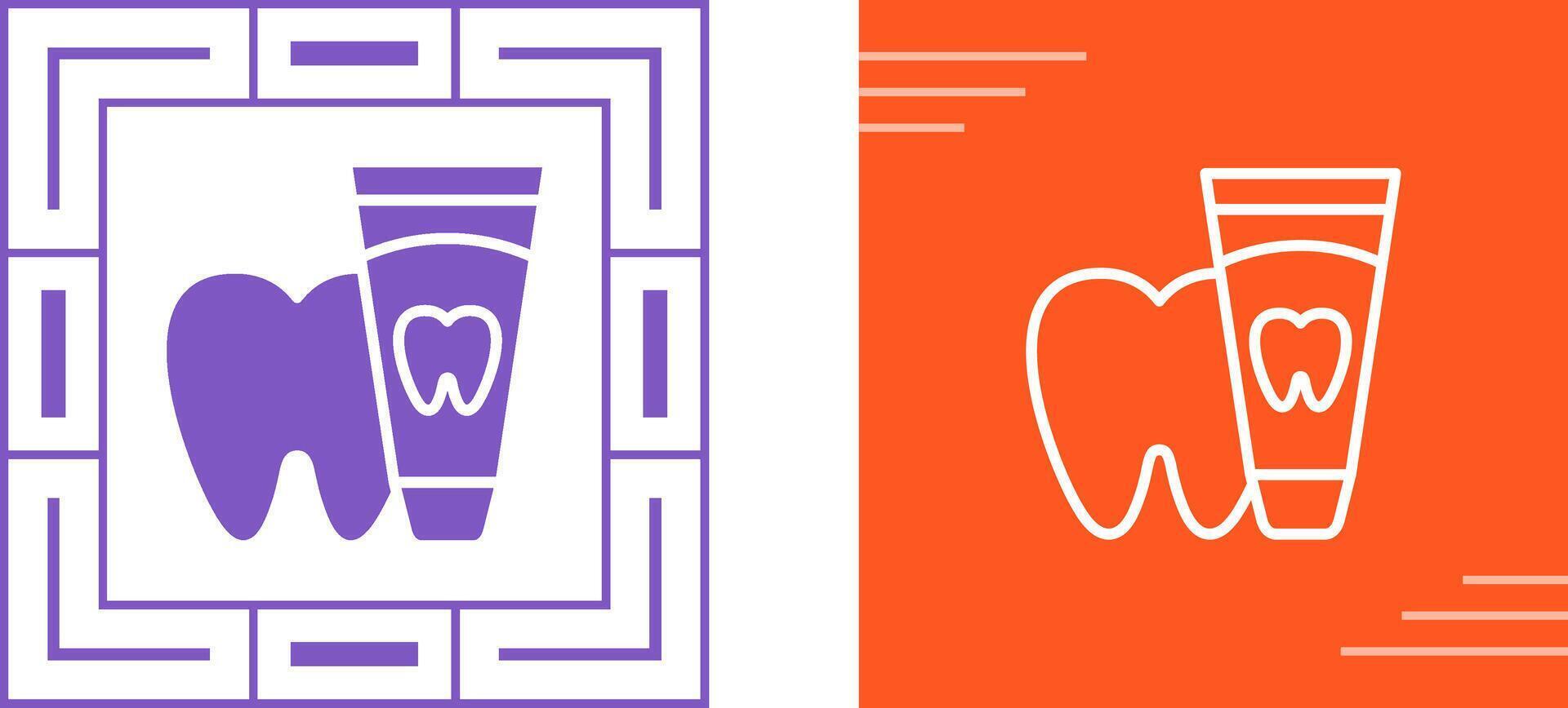 Toothpaste Vector Icon