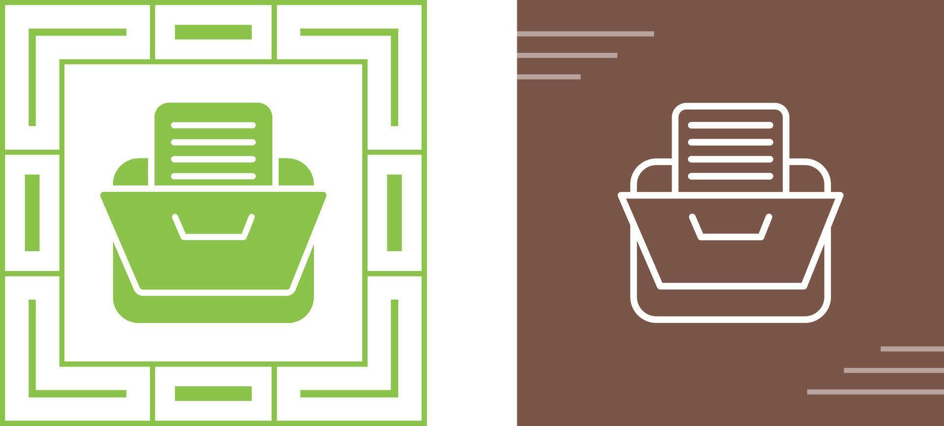 Filing Cabinet Vector Icon