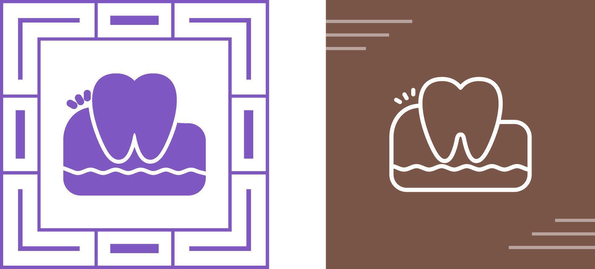 Swollen Vector Icon