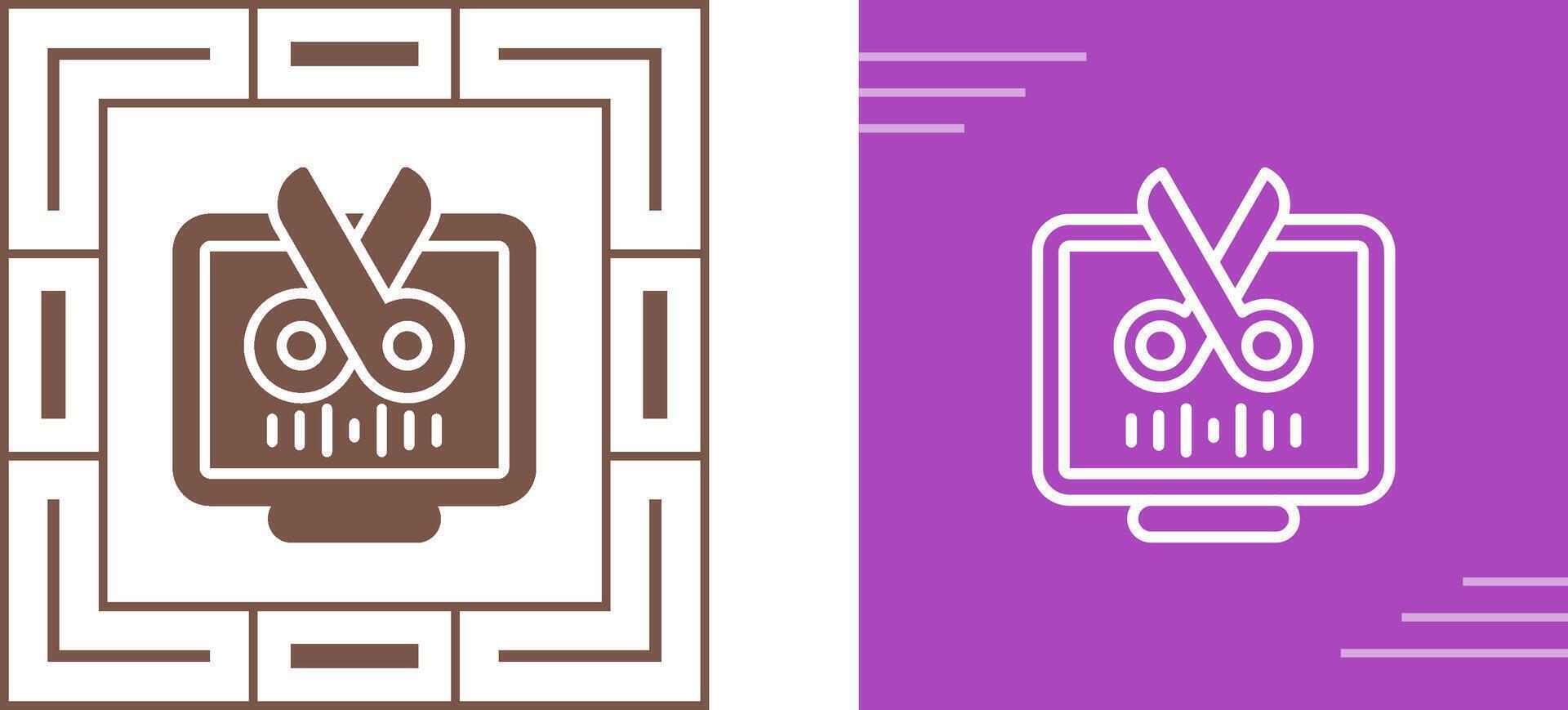 Desktop Computer Vector Icon