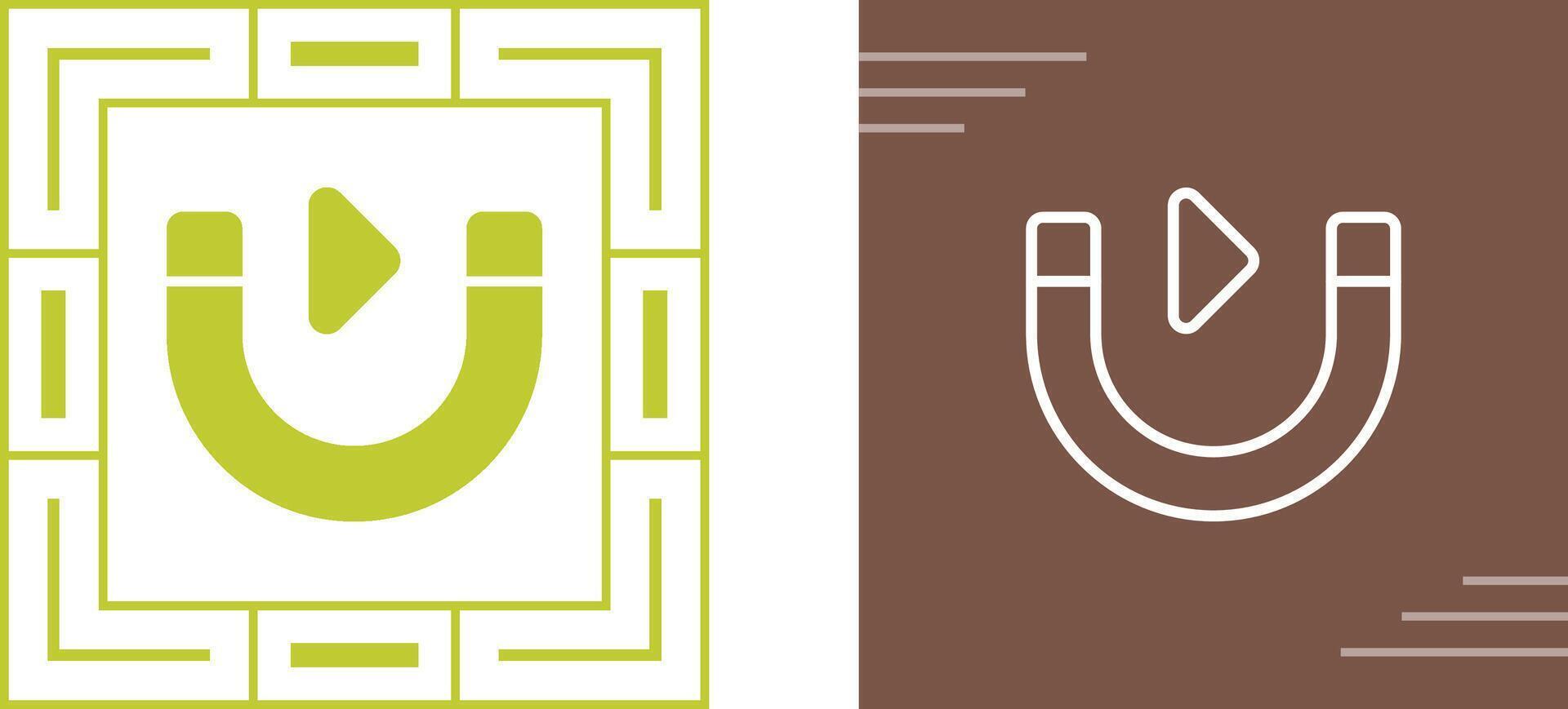 Magnet Vector Icon