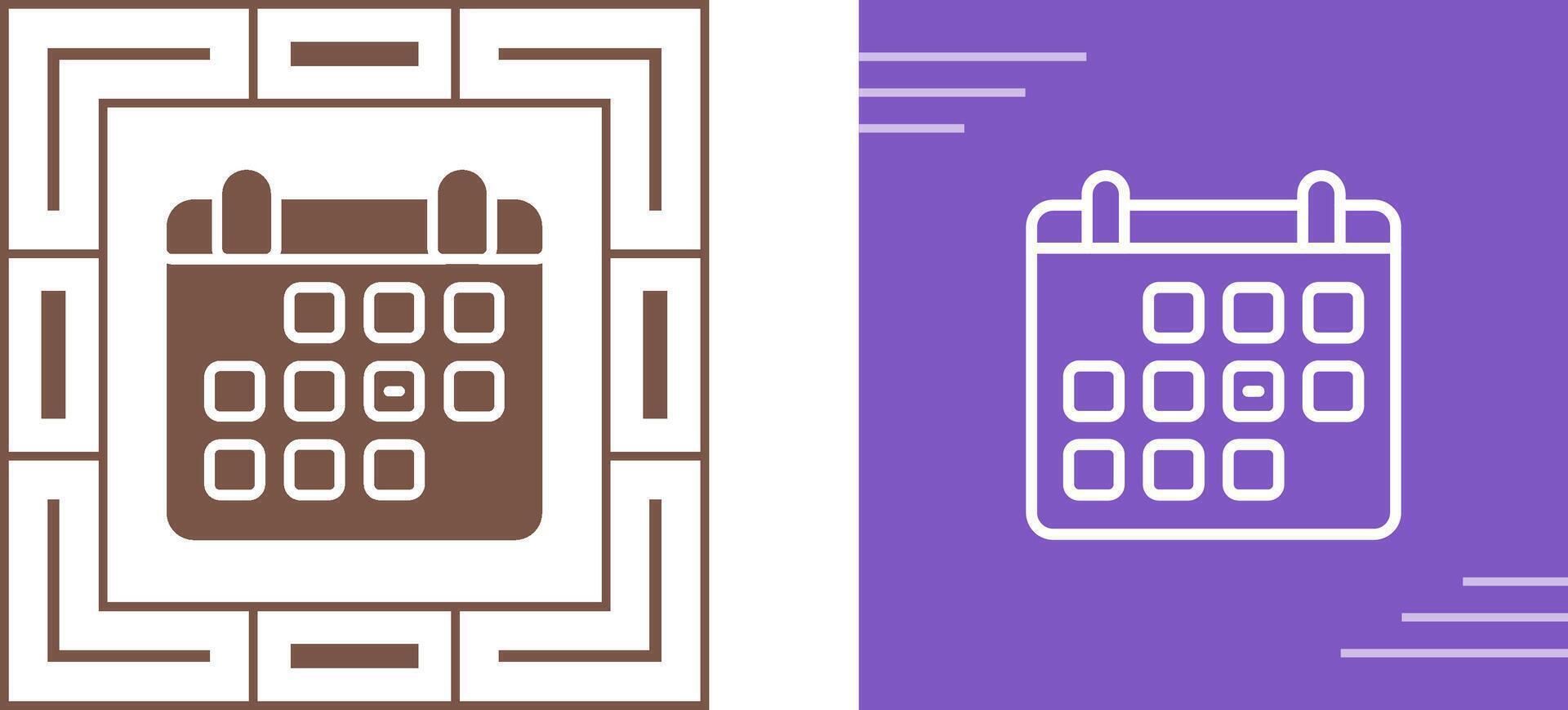 Schedule Vector Icon