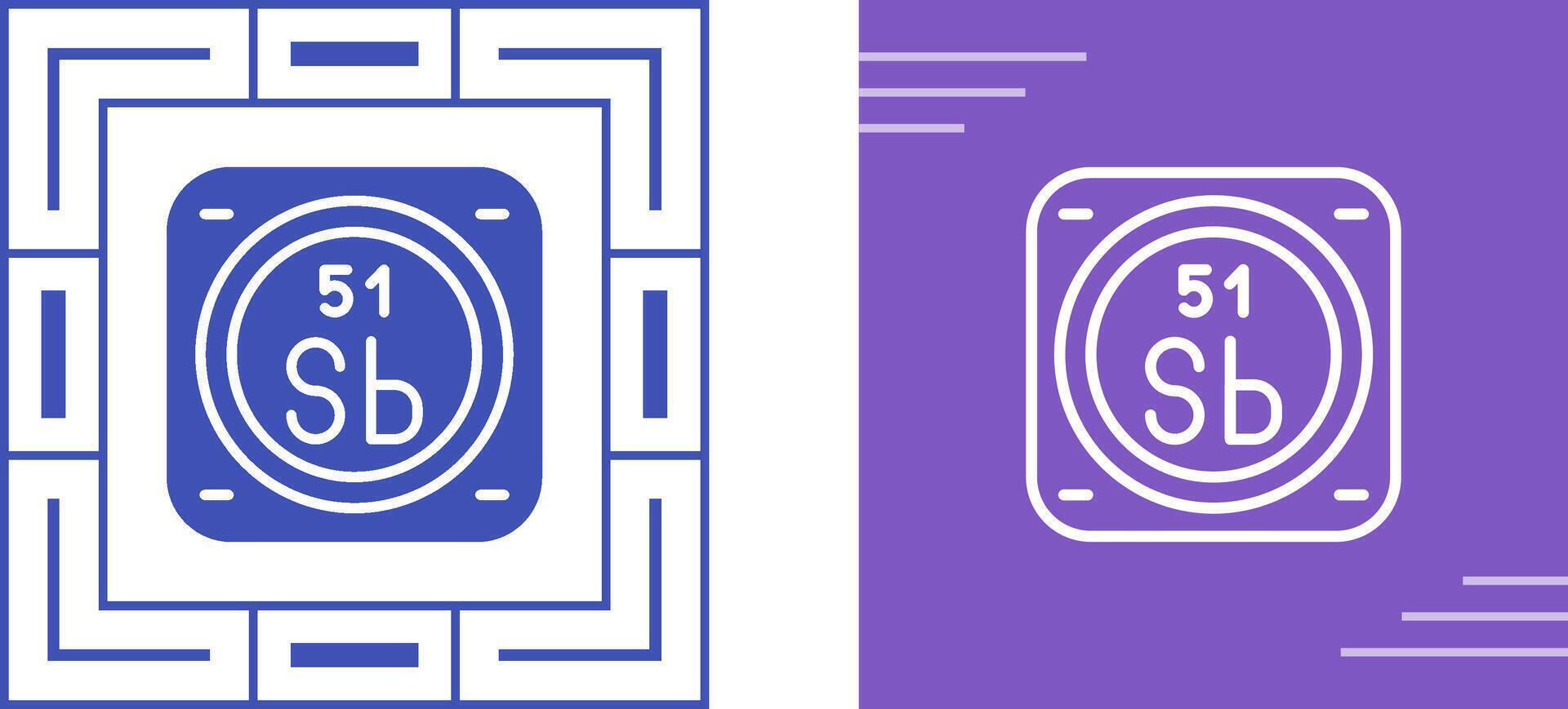 Unique Two Icons Set vector