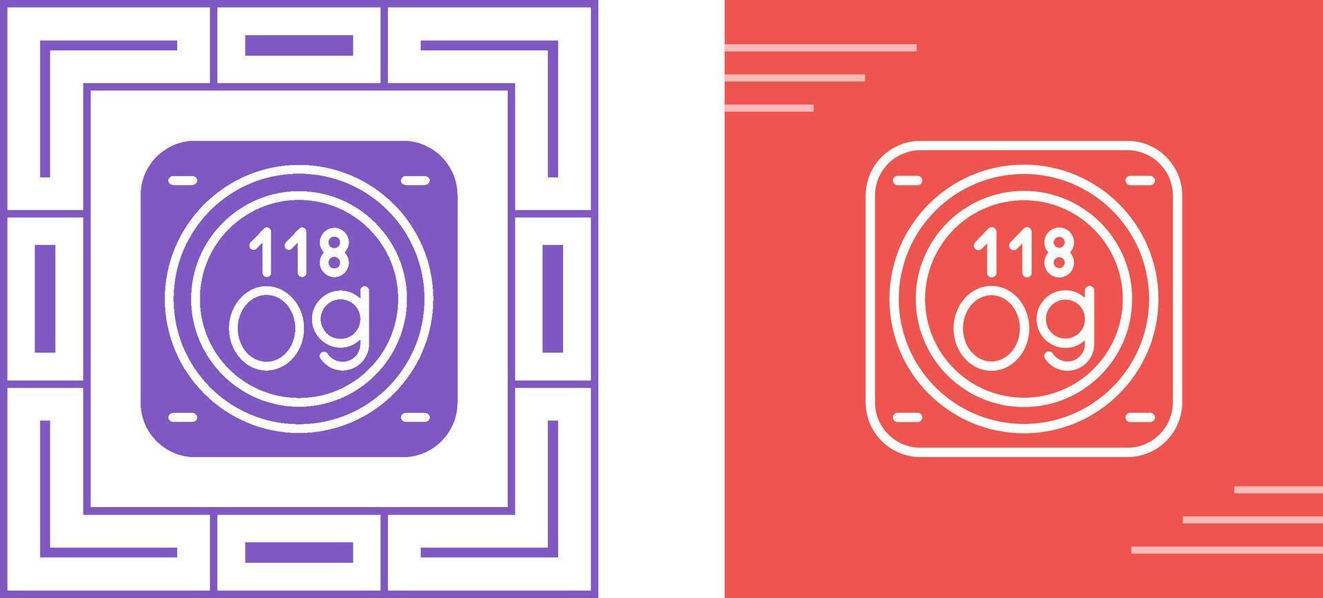 Unique Two Icons Set vector