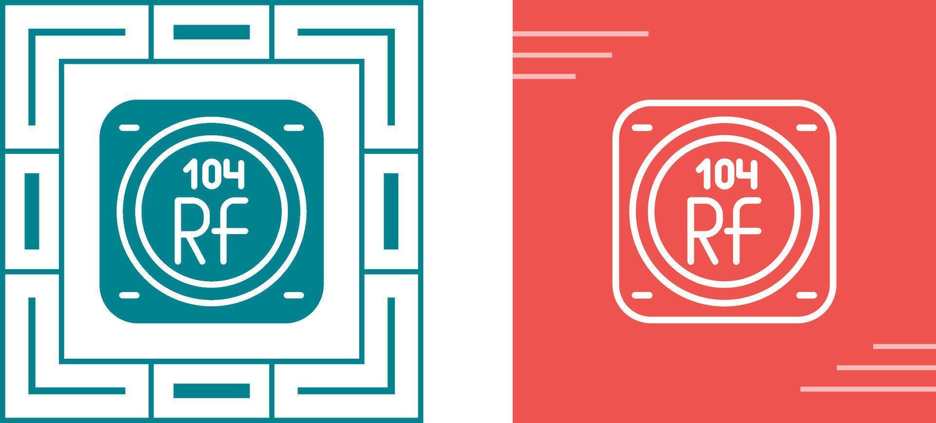 Unique Two Icons Set vector