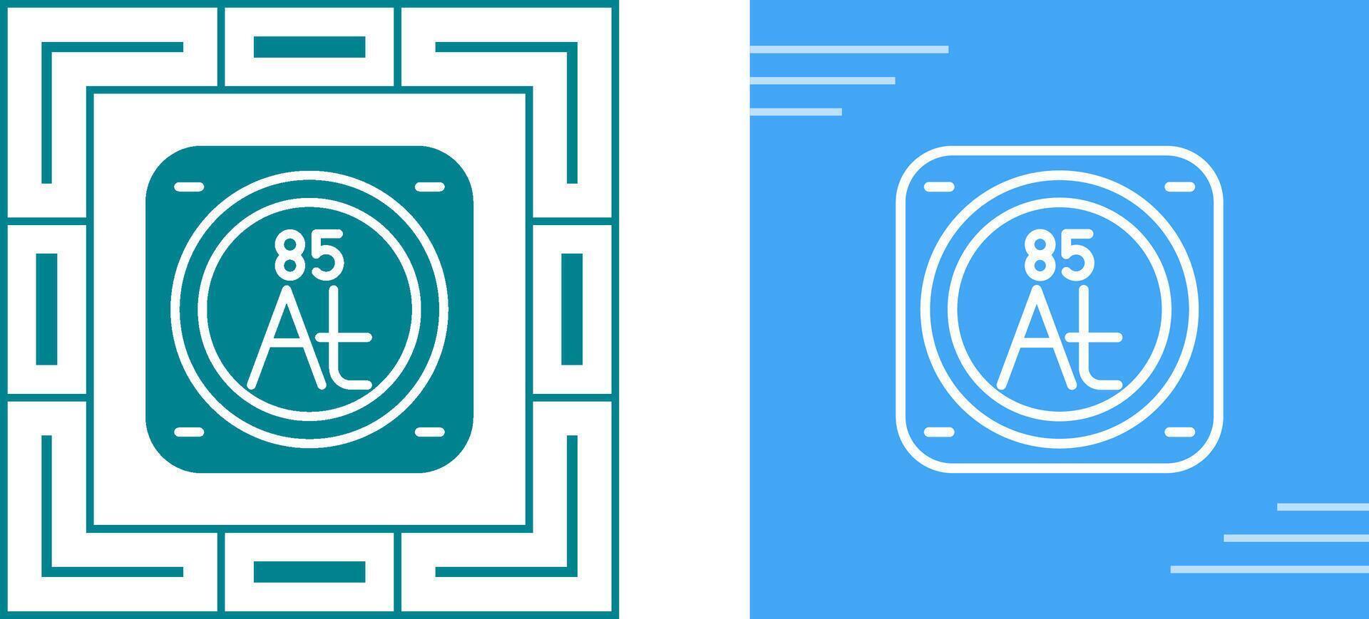 Unique Two Icons Set vector