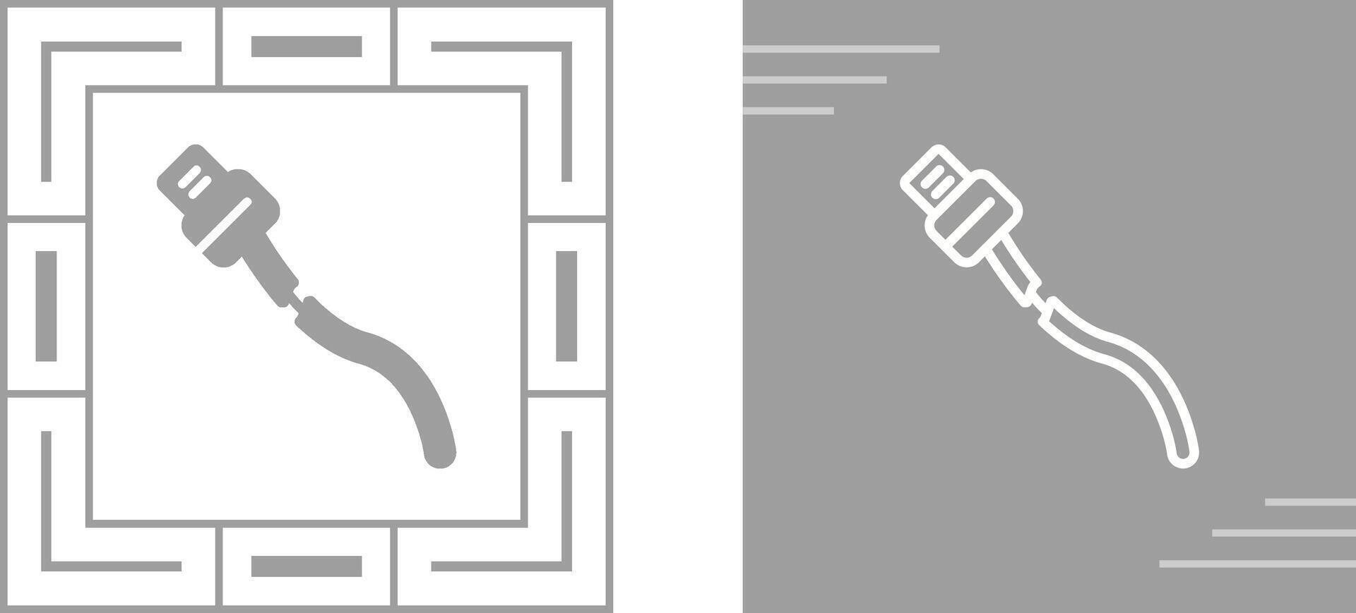 Broken Cable Vector Icon