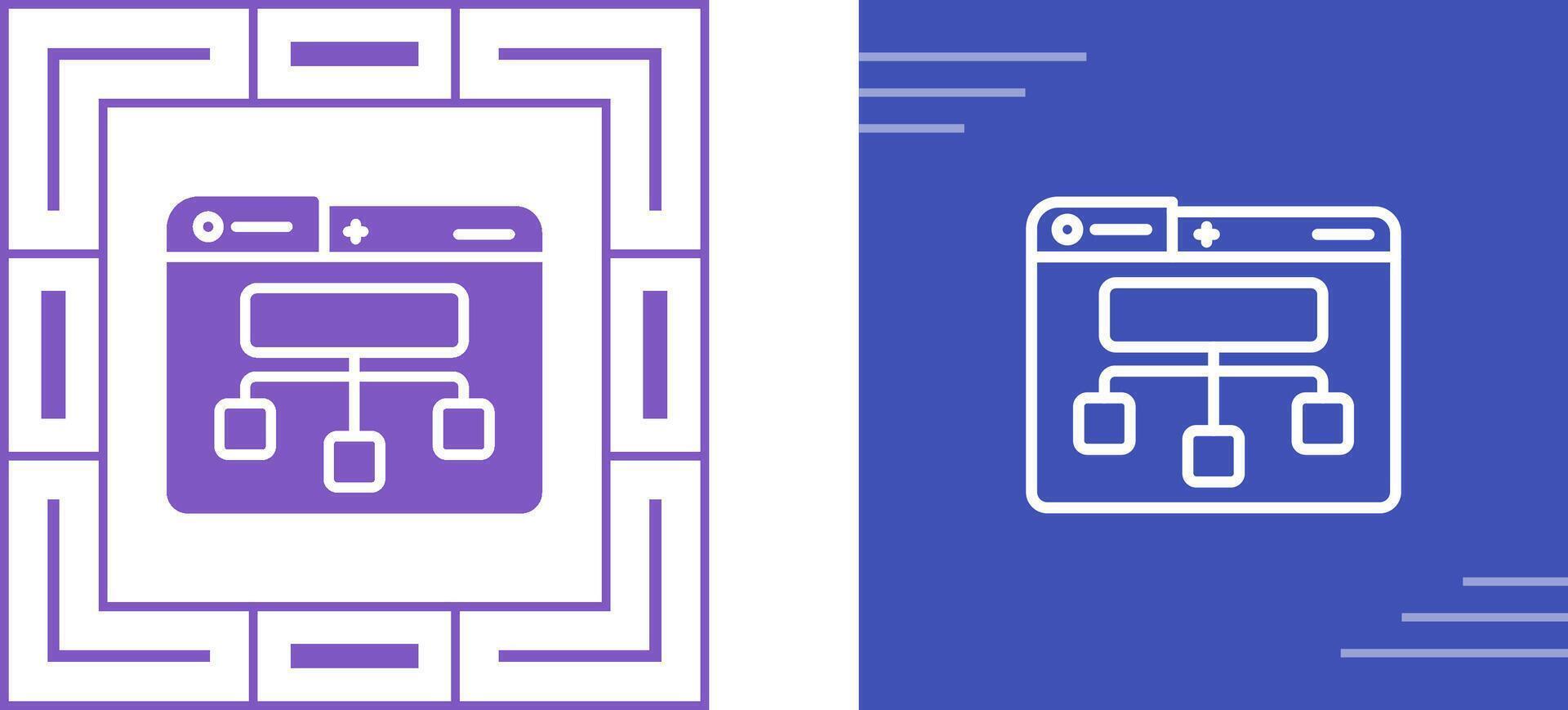 Site Map Vector Icon