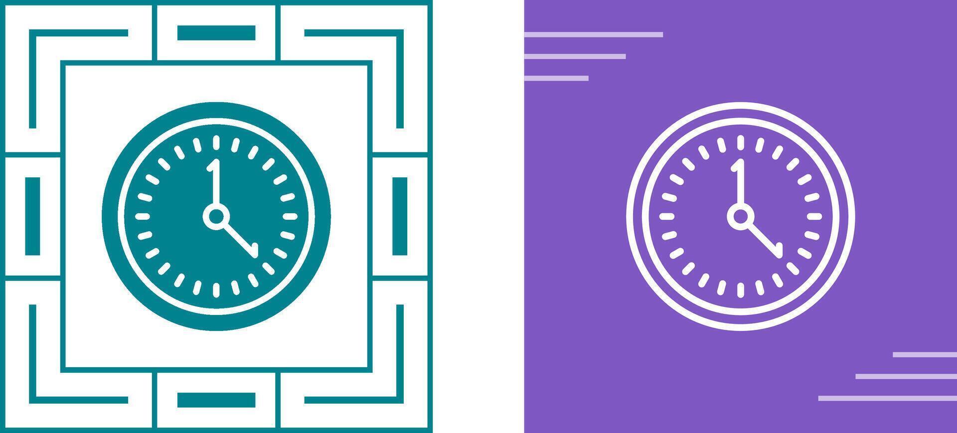 Clock Vector Icon