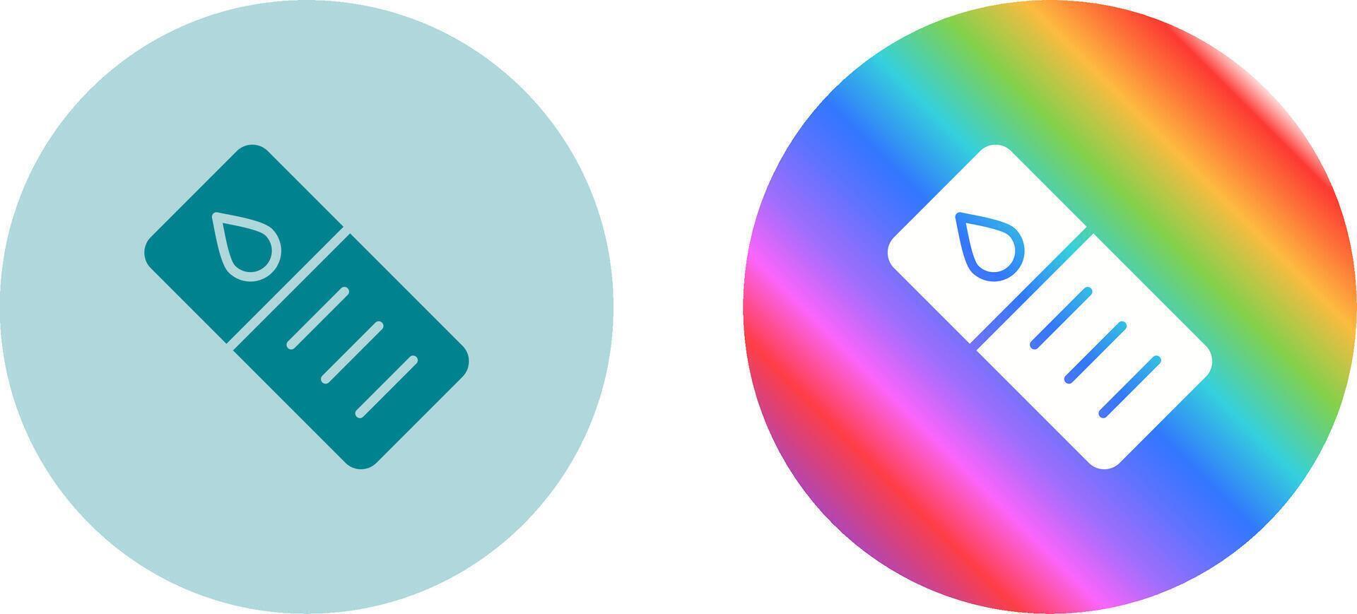 Microscope Slide Vector Icon